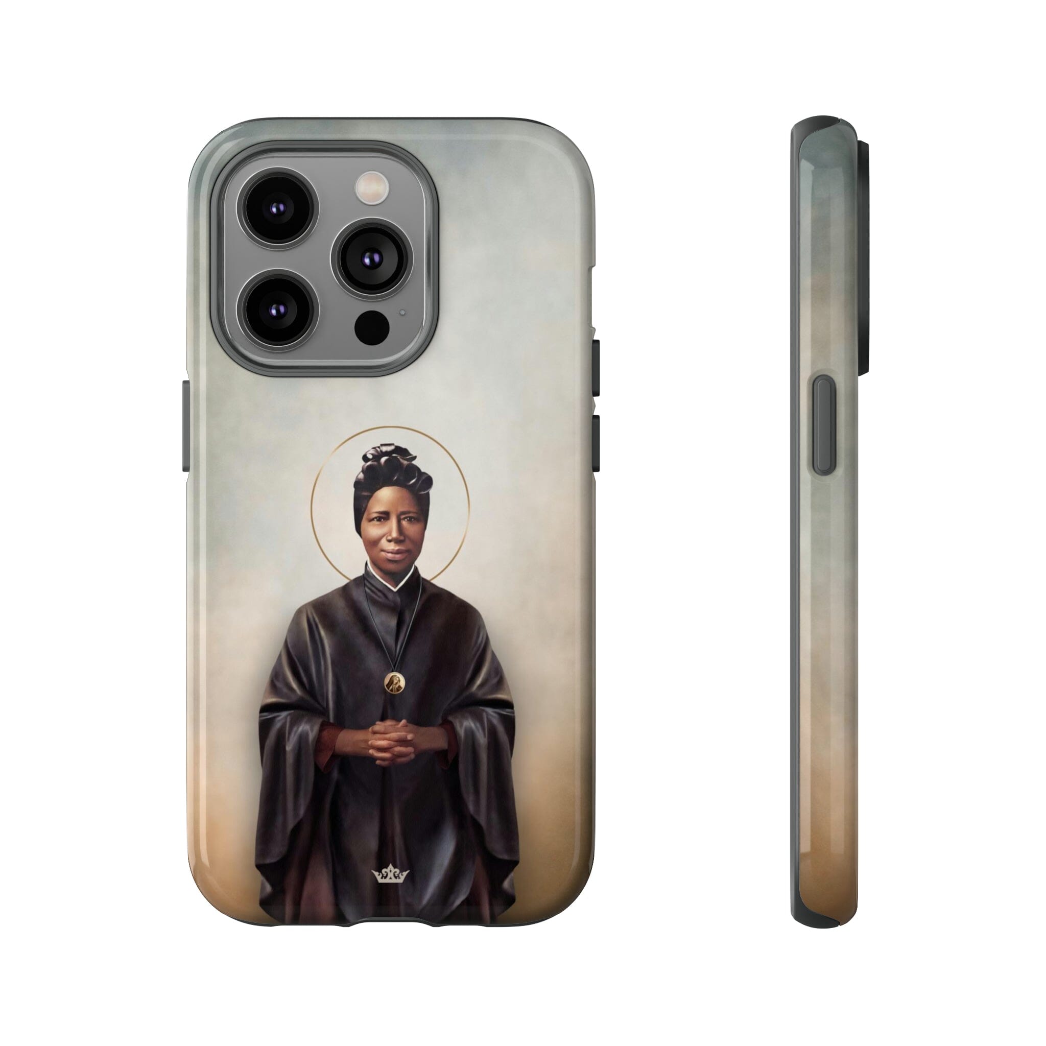 St. Josephine Bakhita Hard Phone Case (Light)