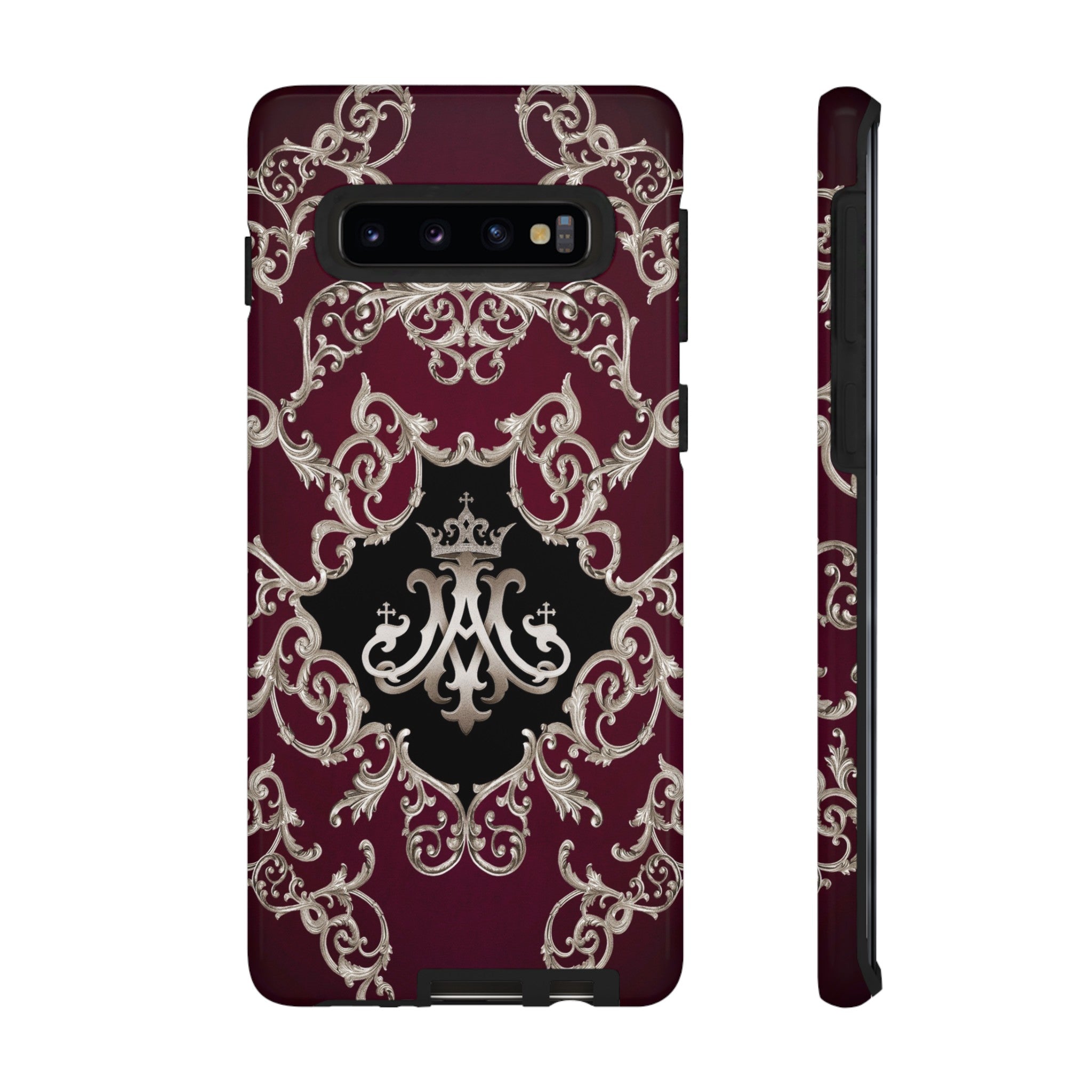 Ave Maria Hard Phone Case (Baroque Mahogany)