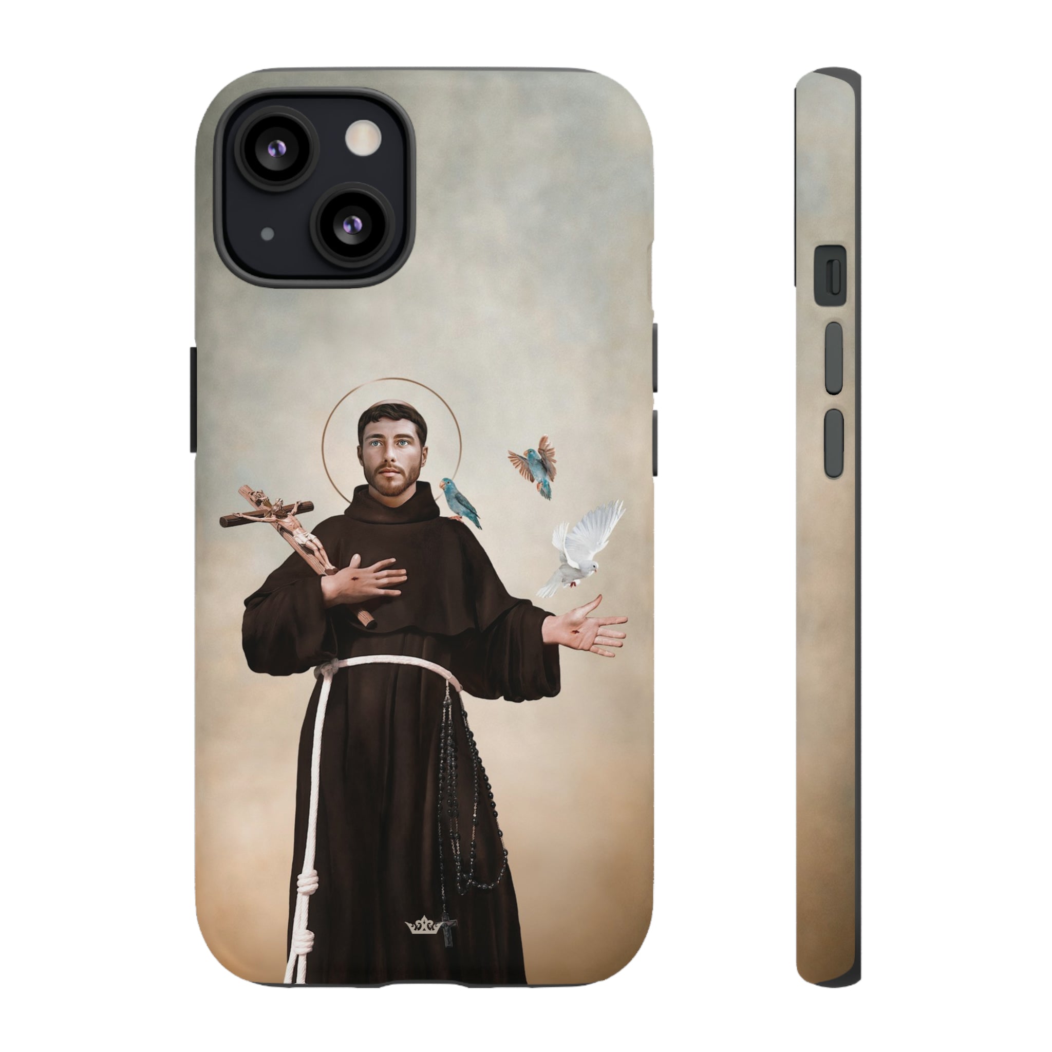 St. Francis of Assisi Hard Phone Case (Light)