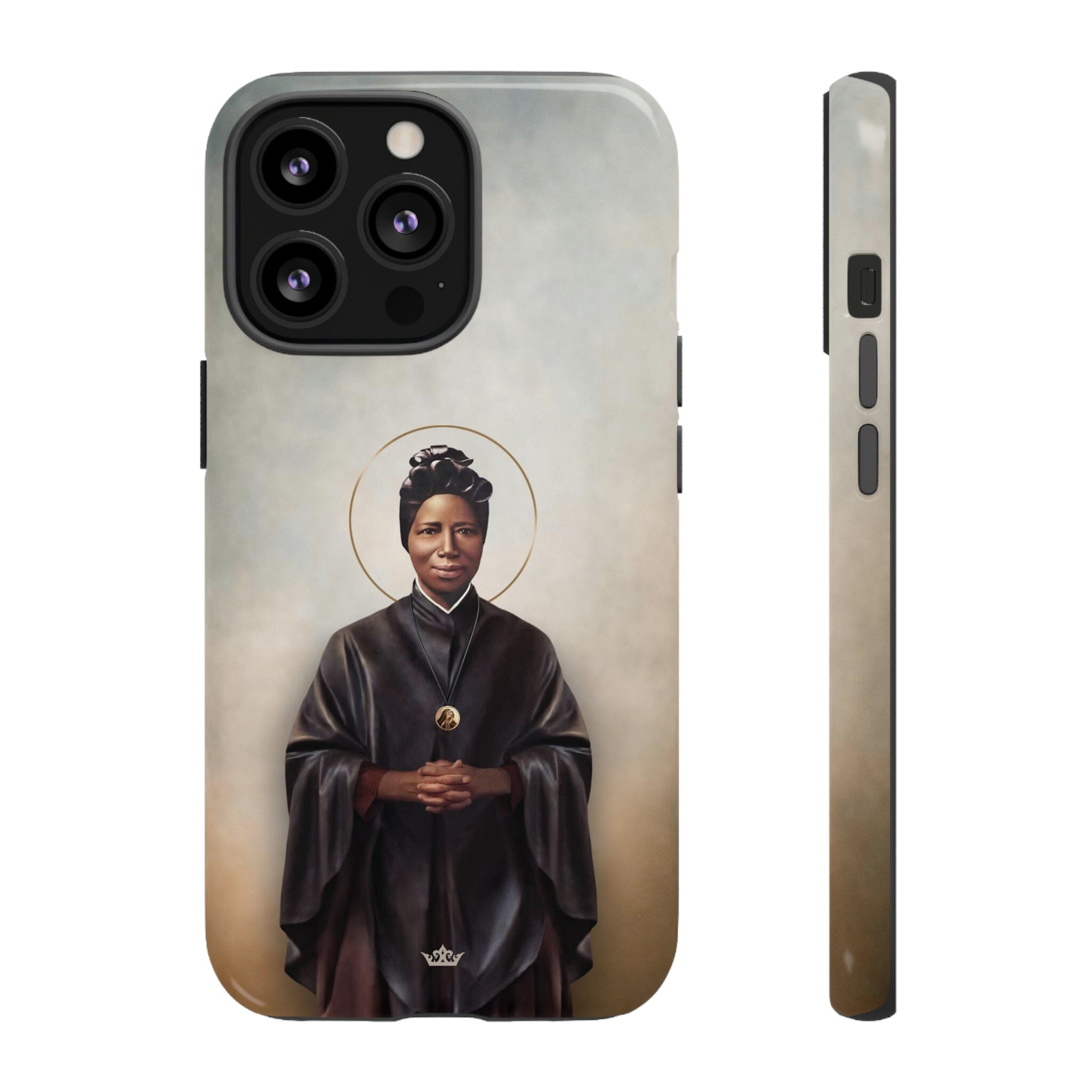 St. Josephine Bakhita Hard Phone Case (Light)