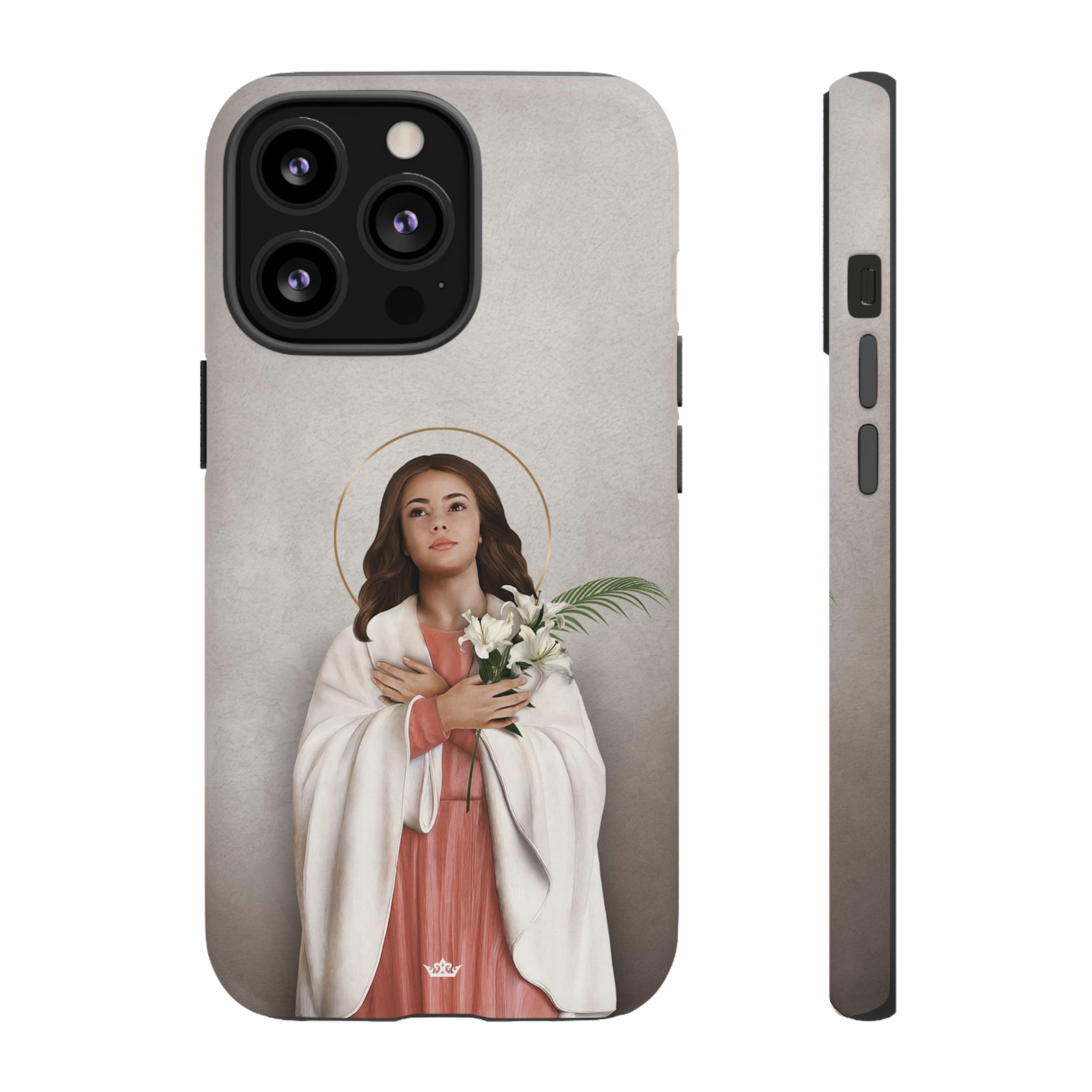 St. Maria Goretti Hard Phone Case (Light)