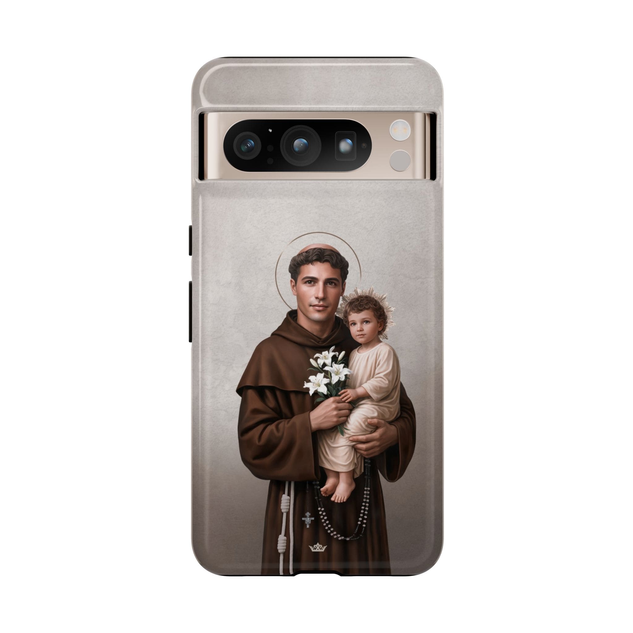 St. Anthony of Padua Hard Phone Case (Light) Copyright VENXARA