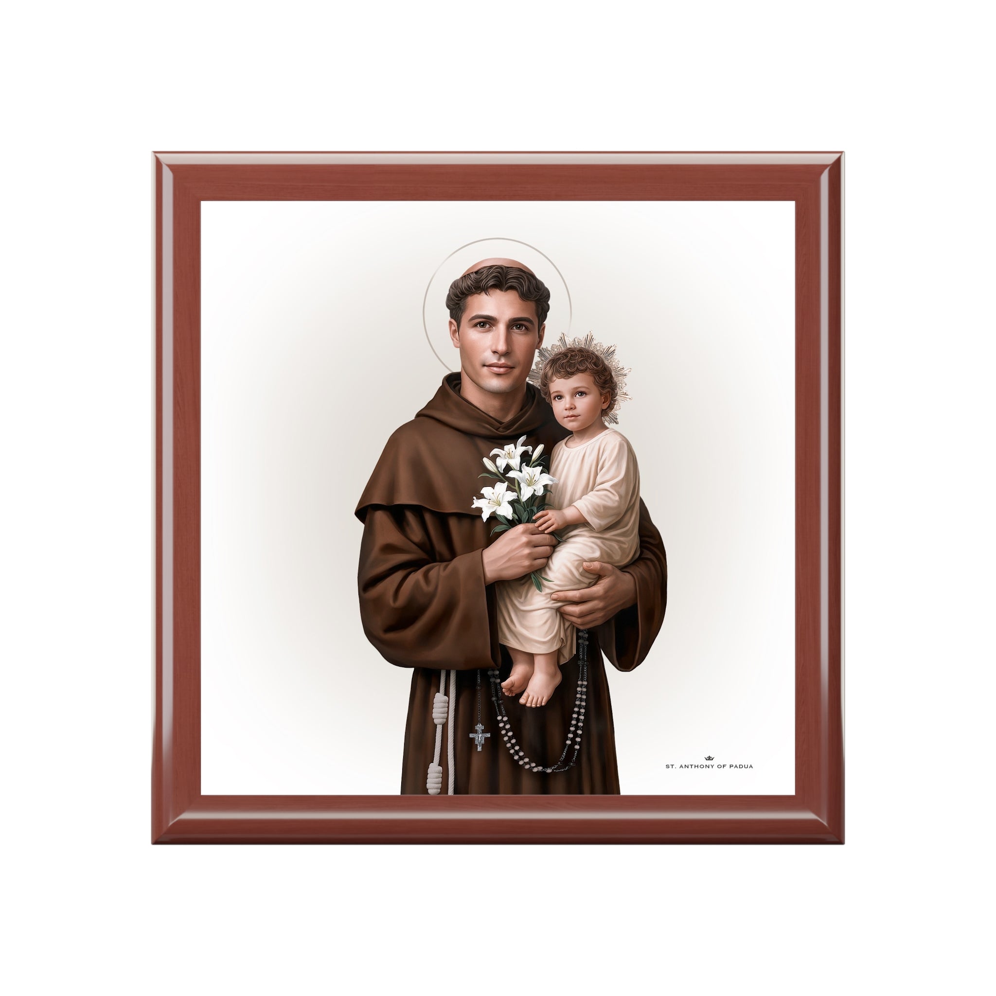 St. Anthony of Padua Keepsake Box