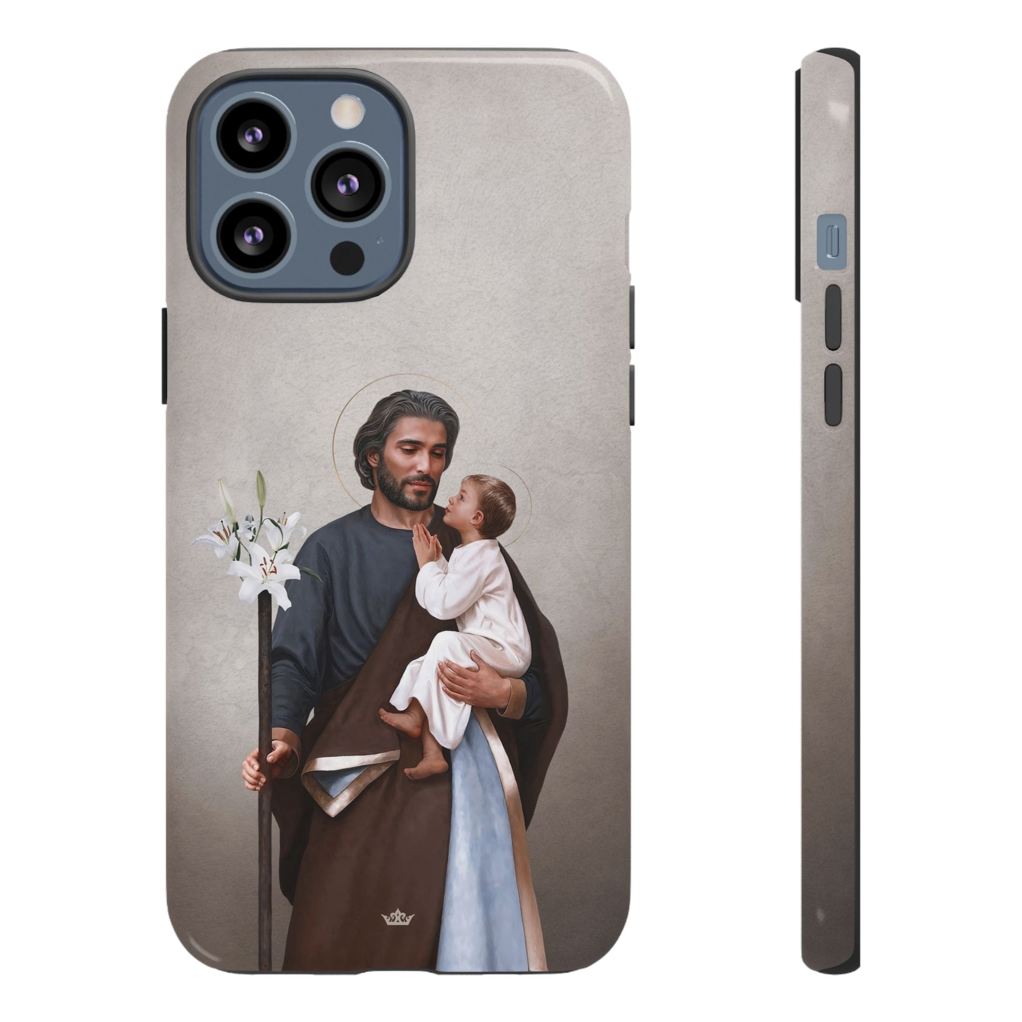 St. Joseph Hard Phone Case (Light) Copyright VENXARA