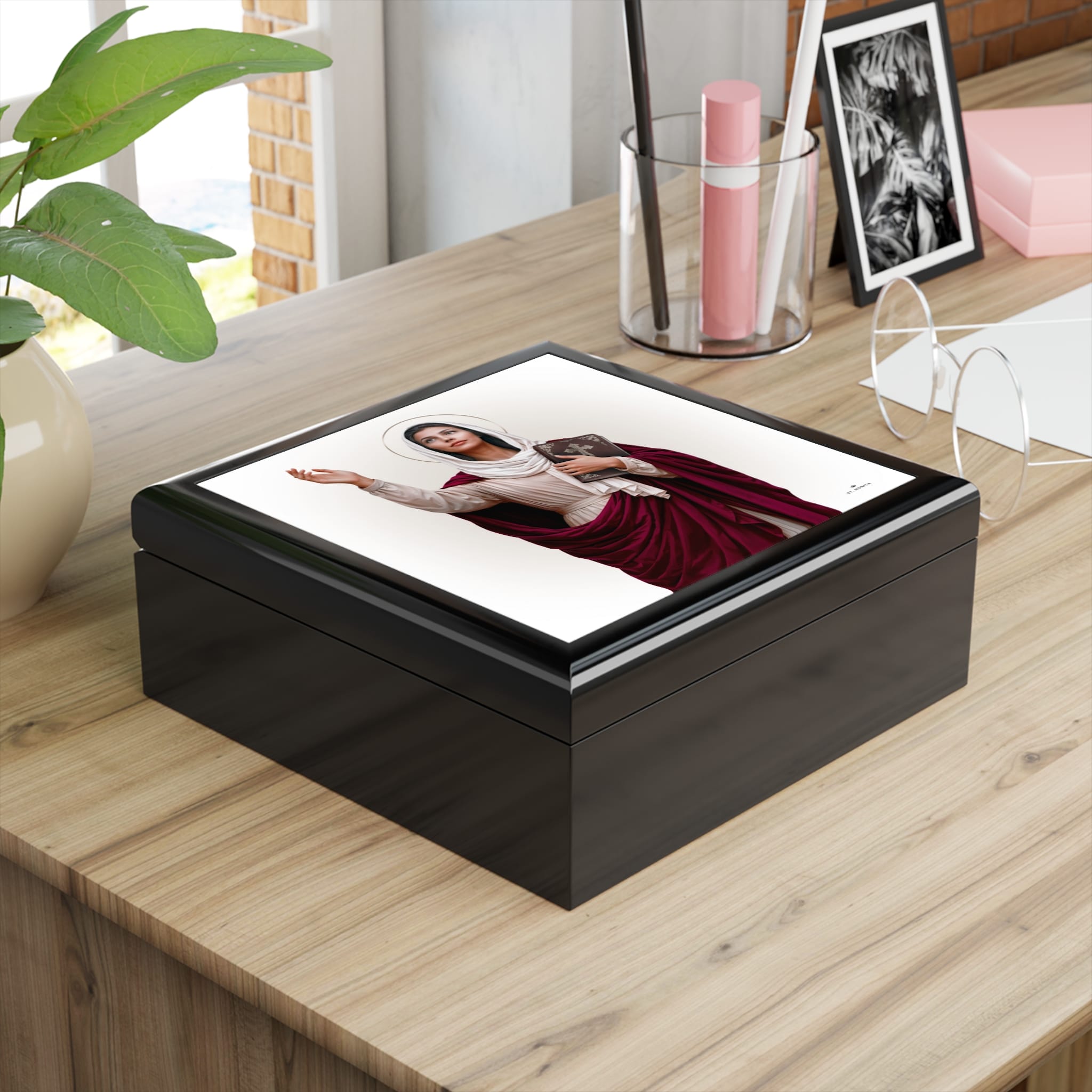 St. Monica Keepsake Box Copyright VENXARA