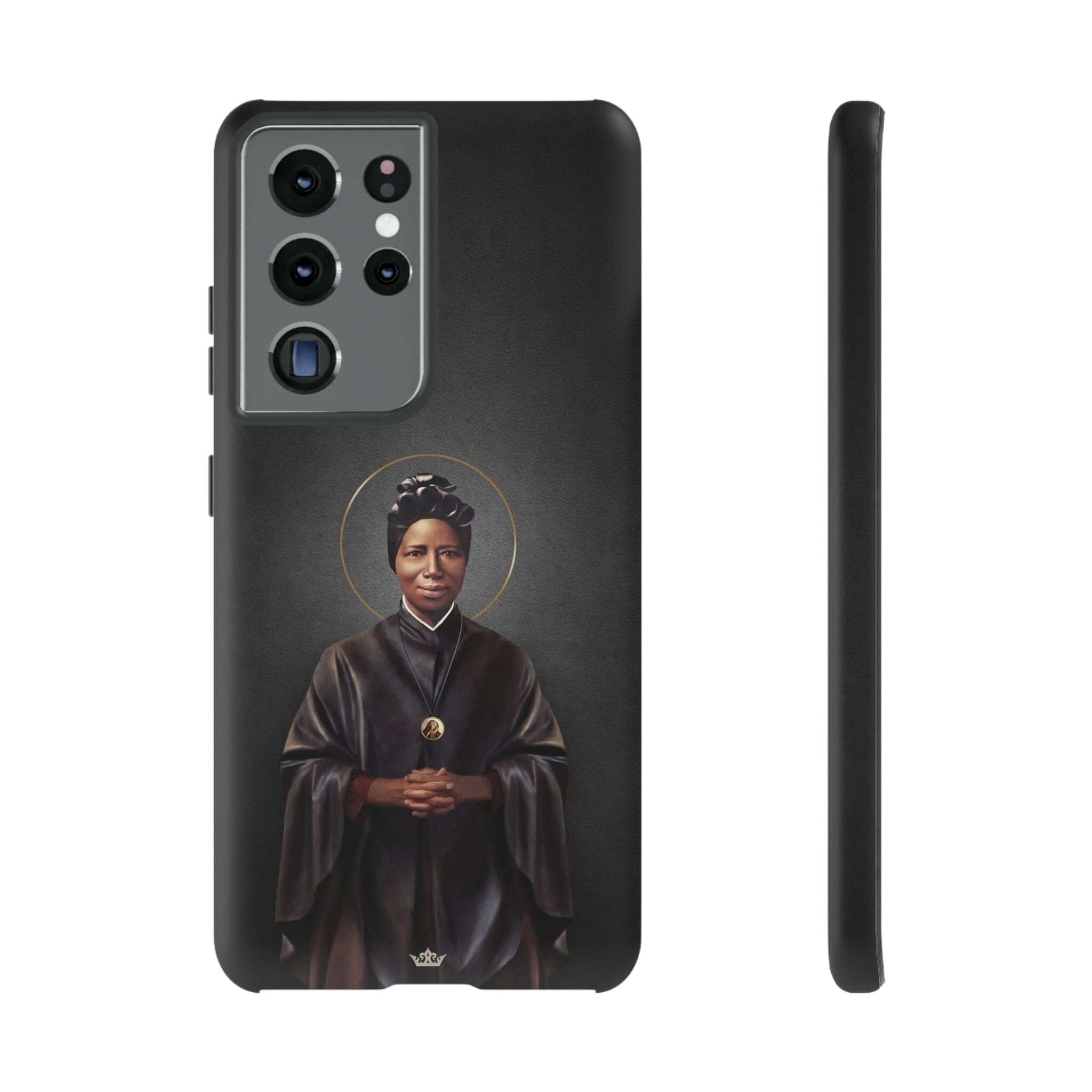 St. Josephine Bakhita Hard Phone Case (Dark)