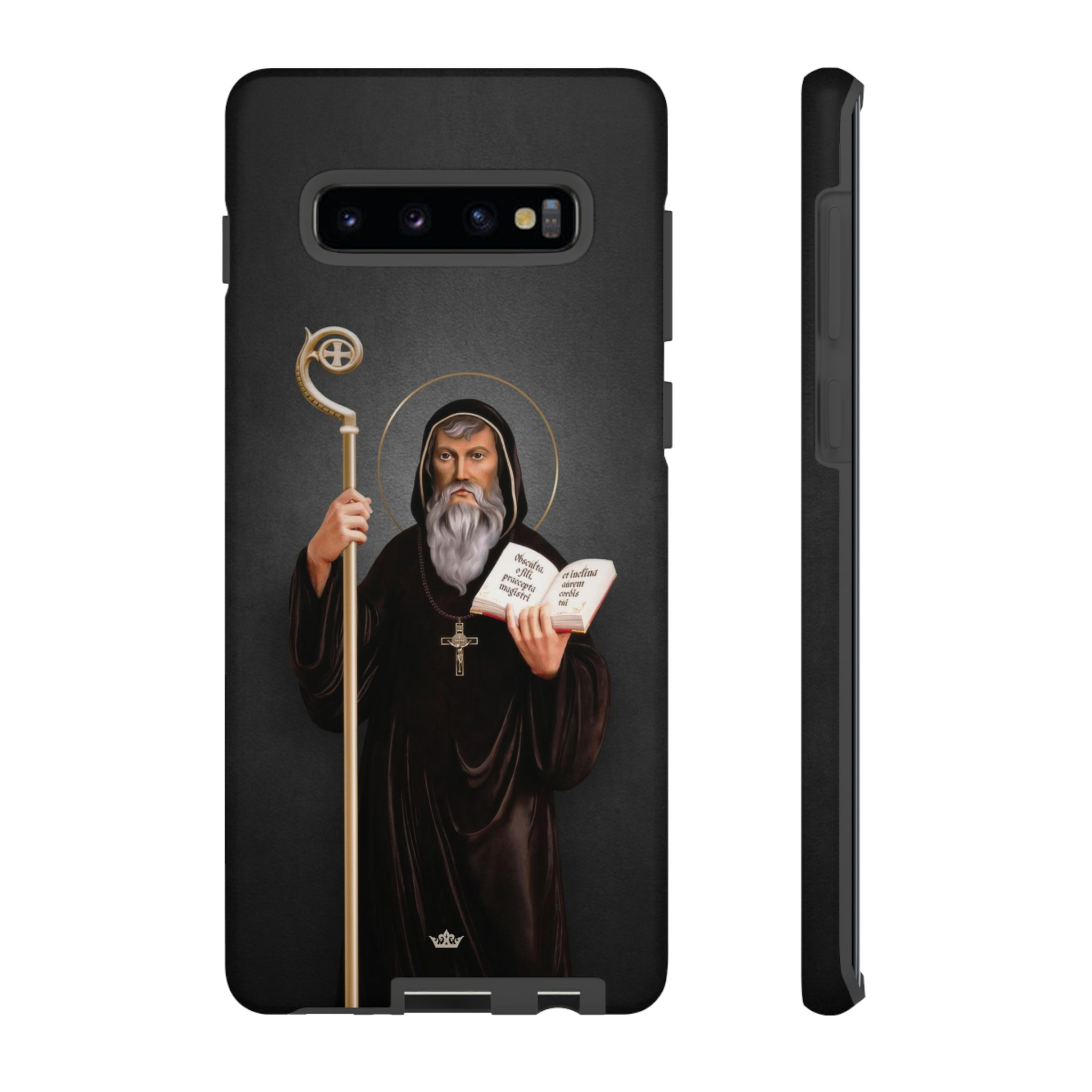 St. Benedict Hard Phone Case (Dark)