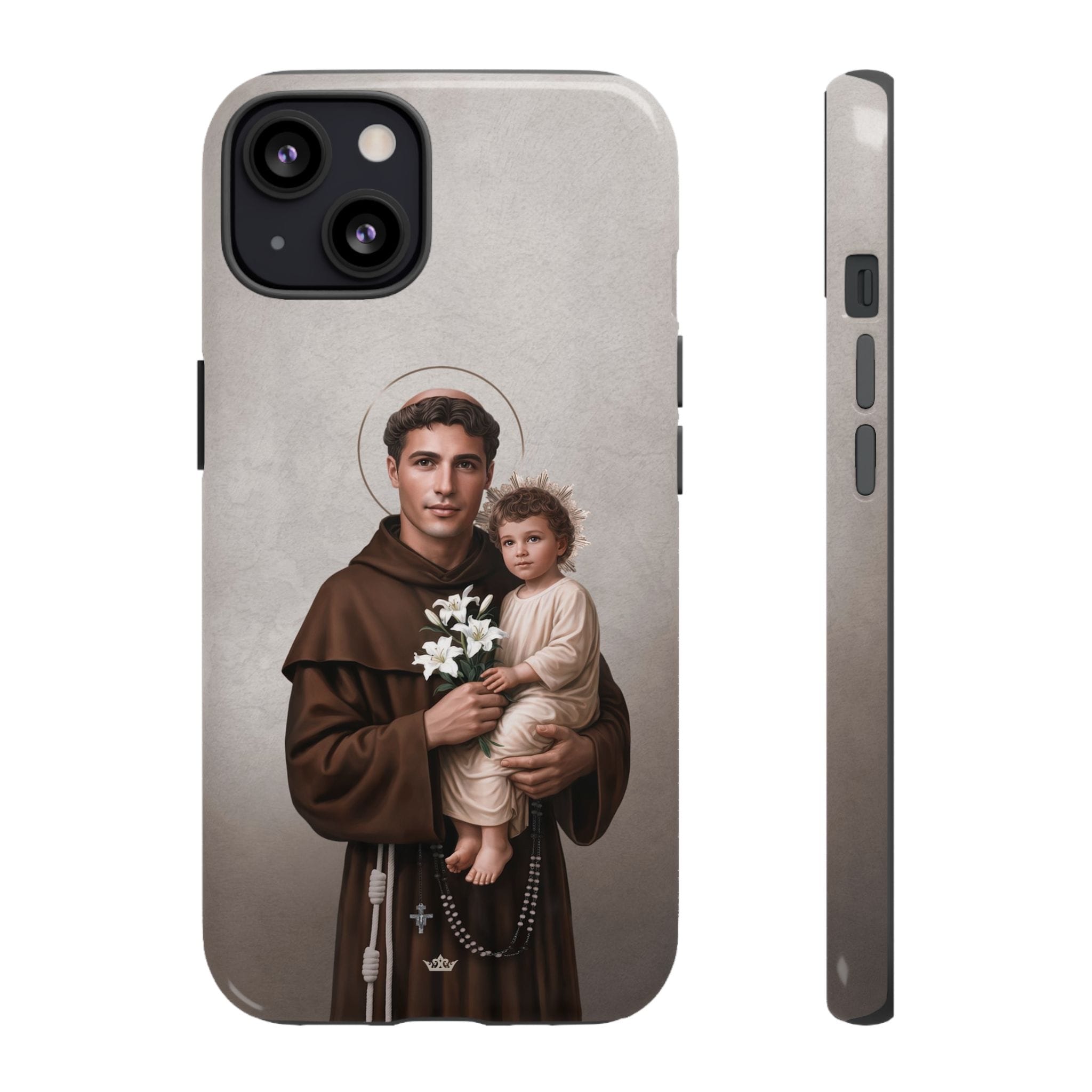 St. Anthony of Padua Hard Phone Case (Light) Copyright VENXARA