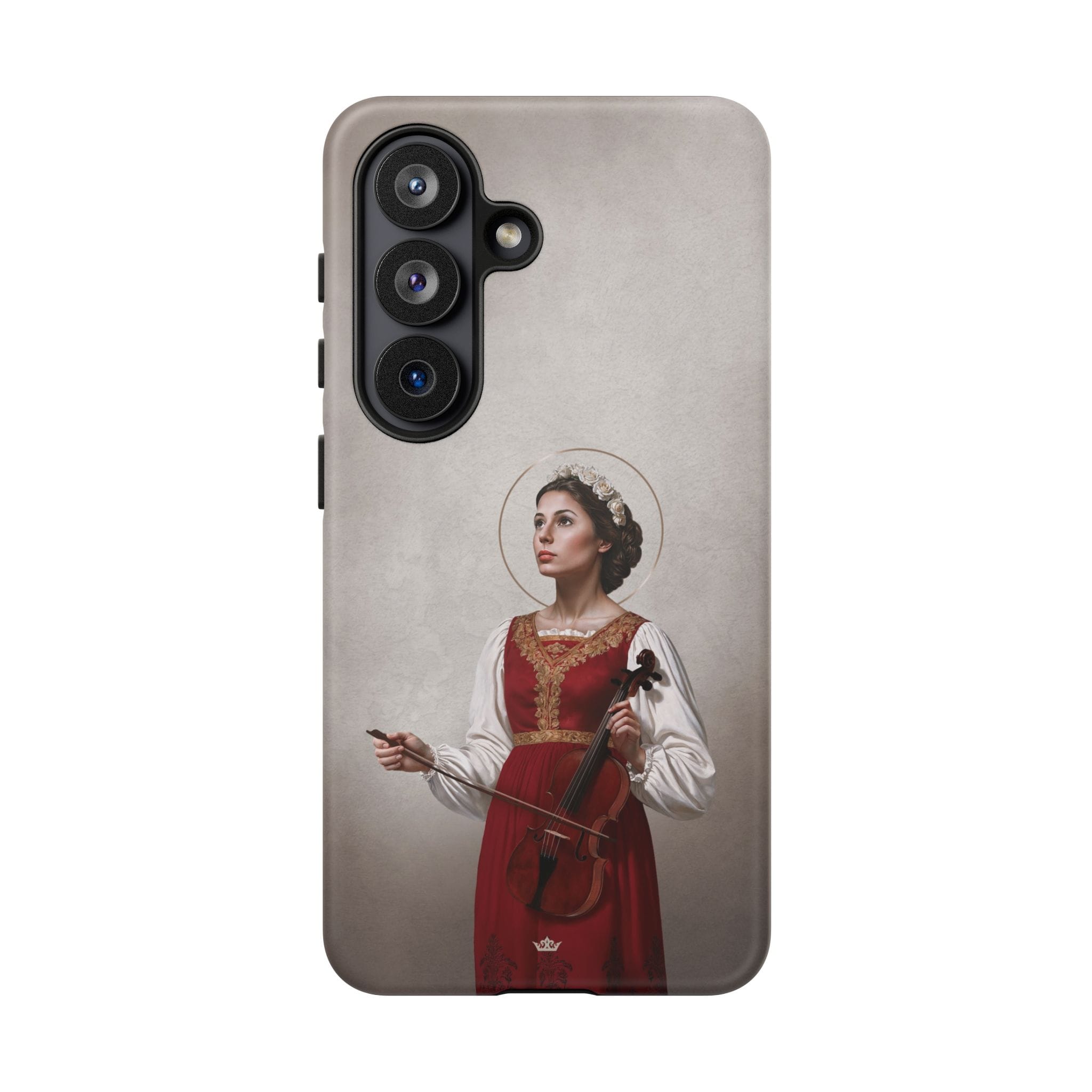 St. Cecilia Hard Phone Case (Light) Copyright VENXARA