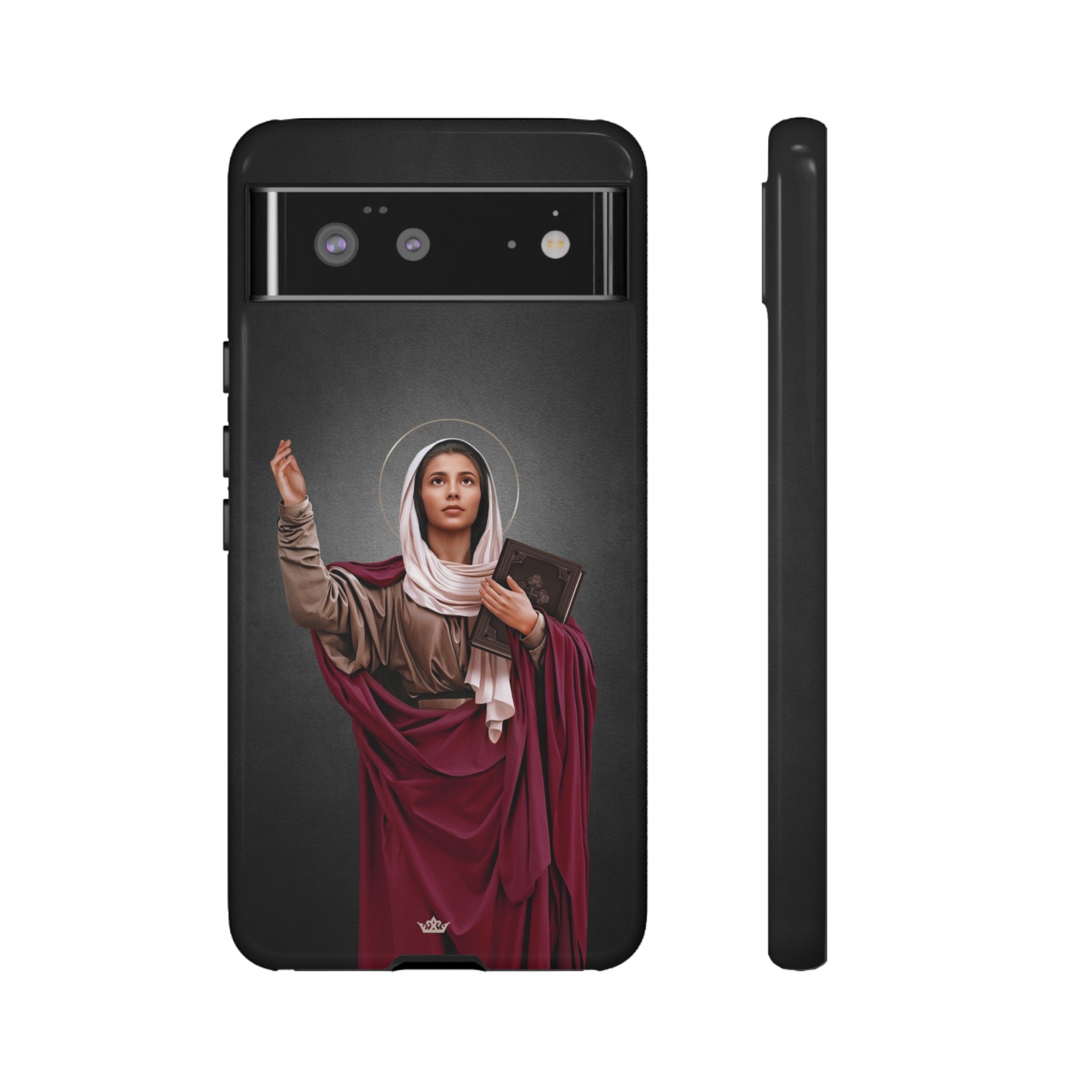 St. Monica Hard Phone Case (Dark)