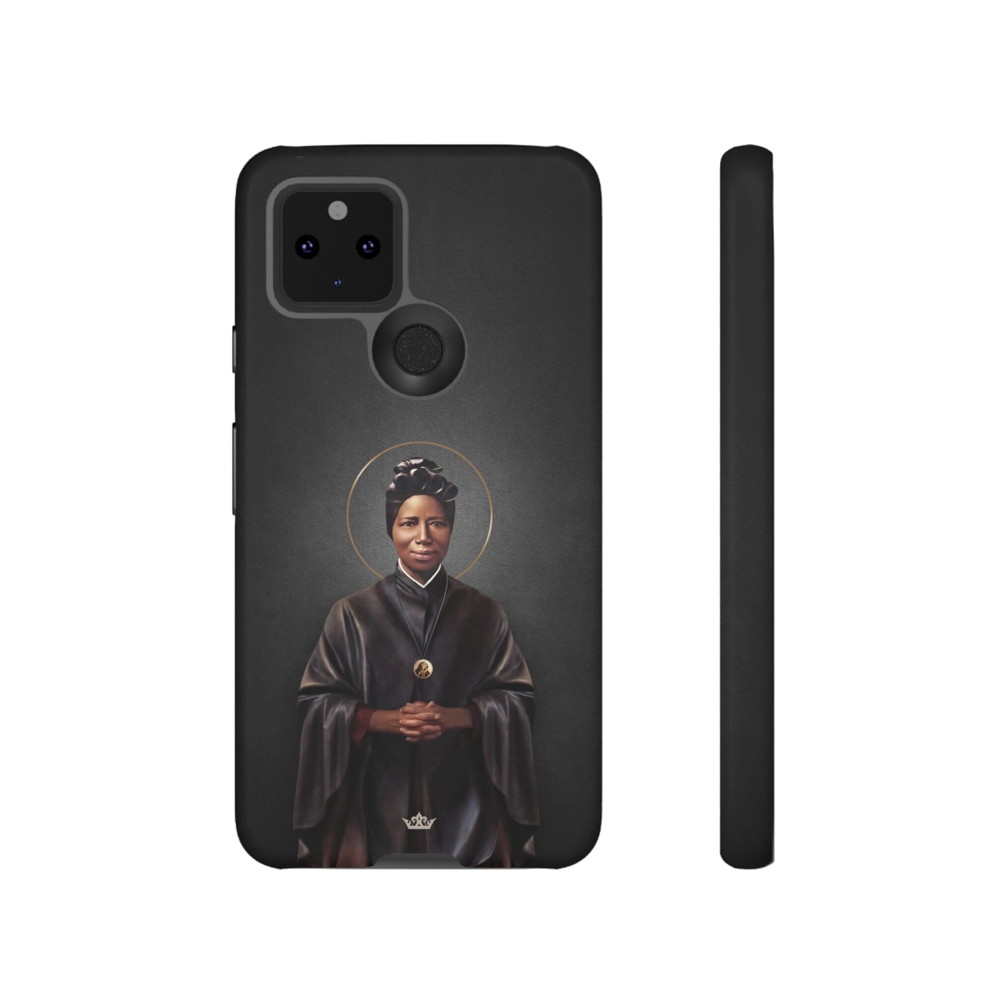 St. Josephine Bakhita Hard Phone Case (Dark)