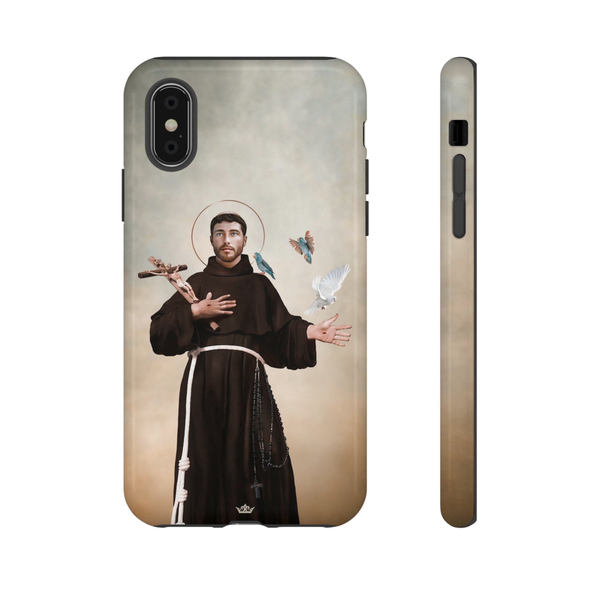 St. Francis of Assisi Hard Phone Case (Light)