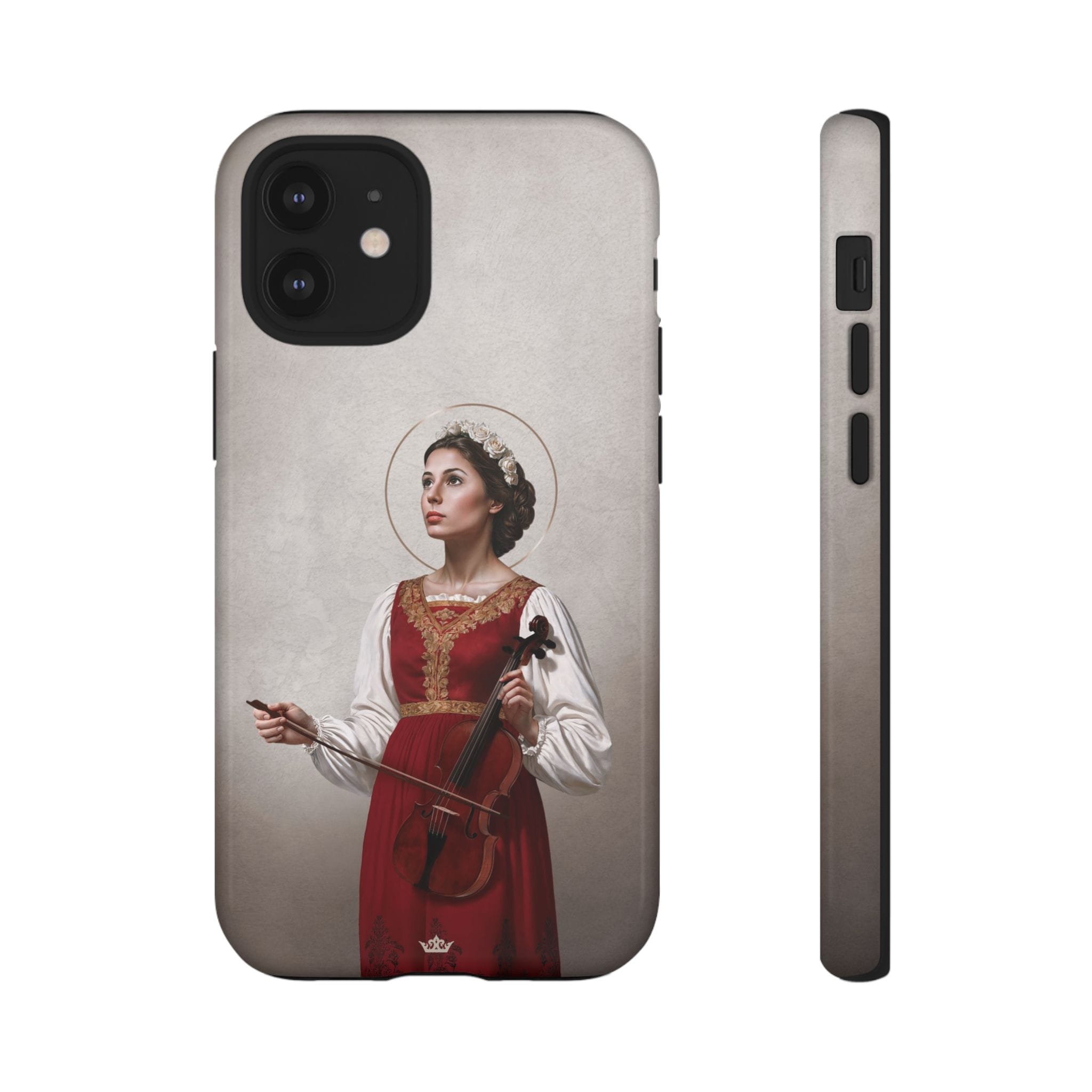 St. Cecilia Hard Phone Case (Light) Copyright VENXARA