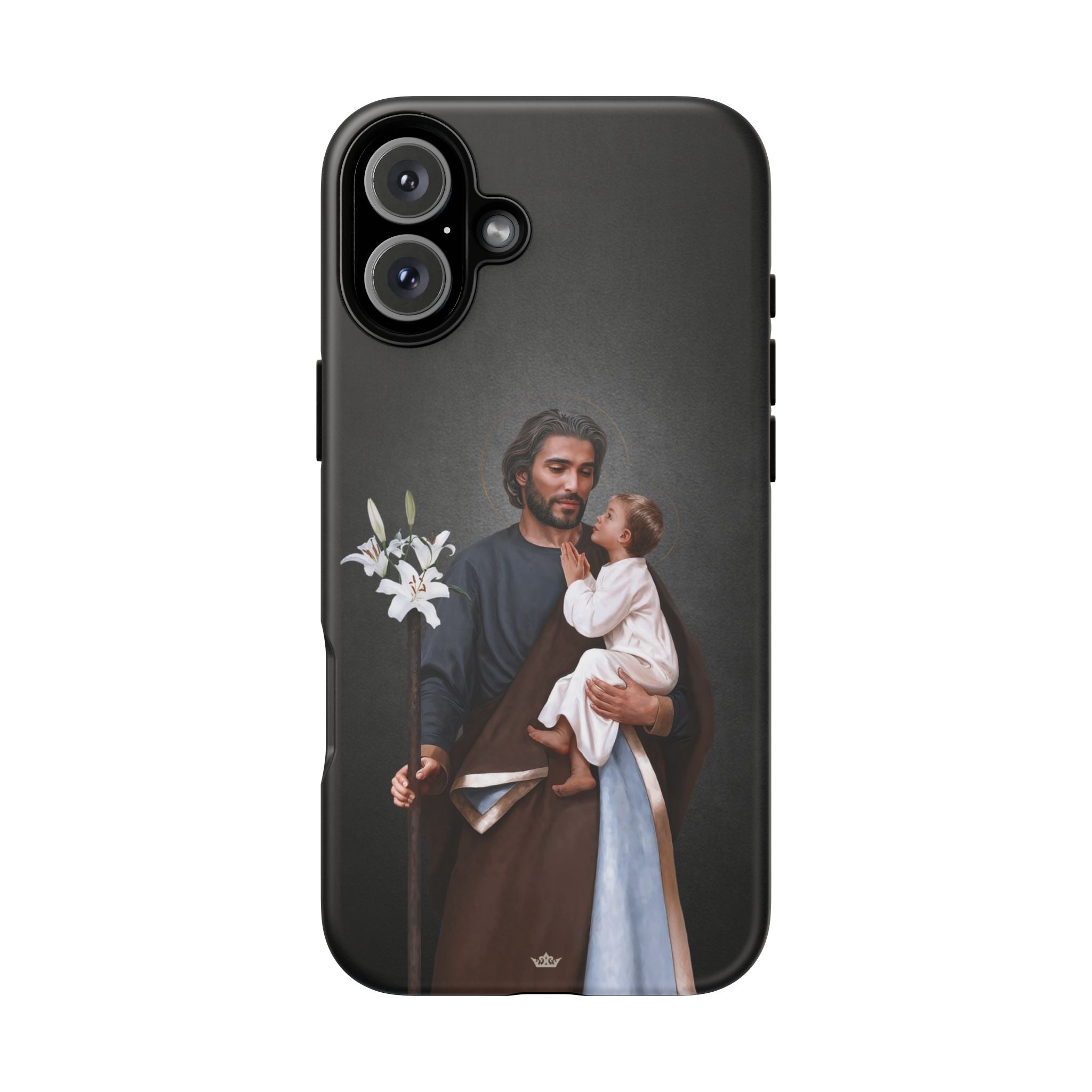 St. Joseph Hard Phone Case (Dark) Copyright VENXARA