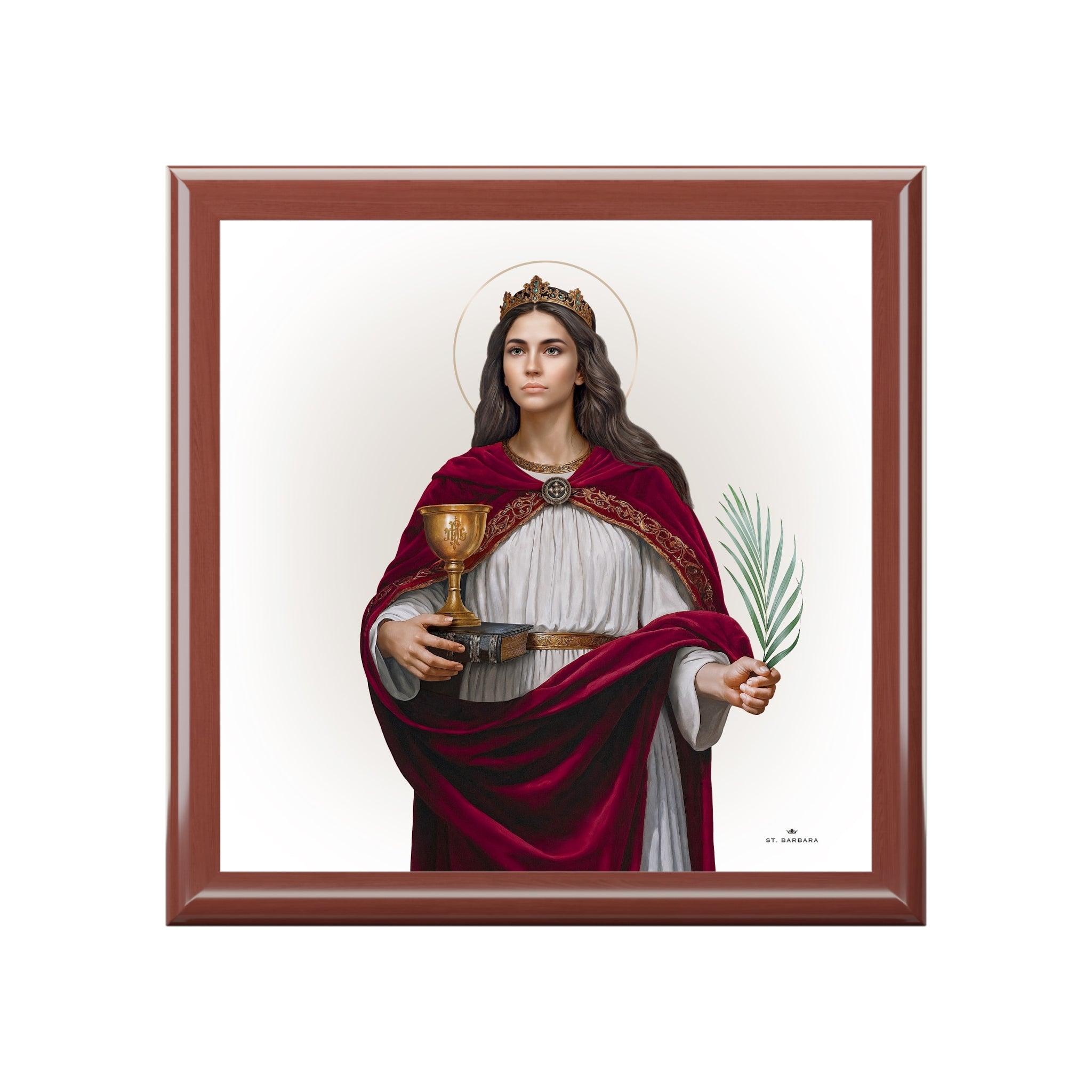 St. Barbara Keepsake Box