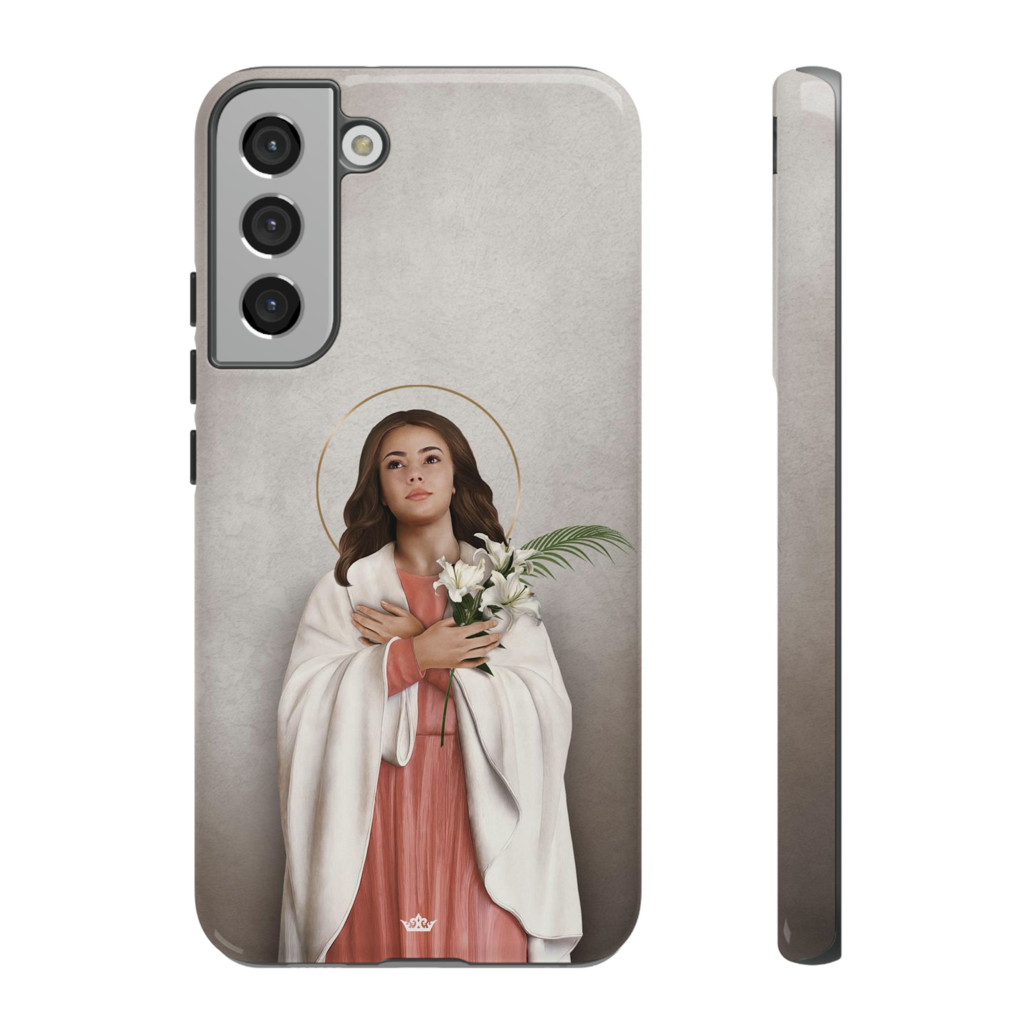 St. Maria Goretti Hard Phone Case (Light)