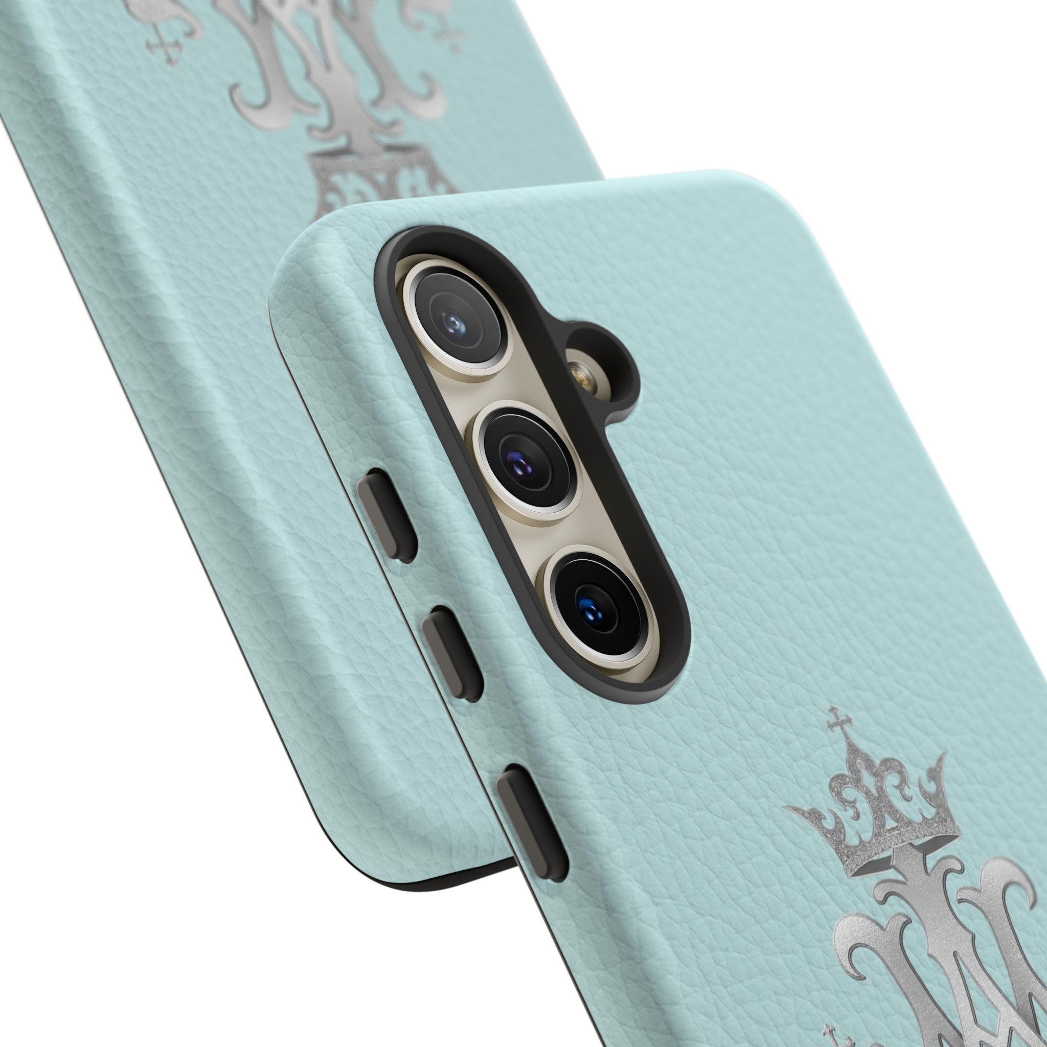 Ave Maria Hard Phone Case (Heavenly Blue)
