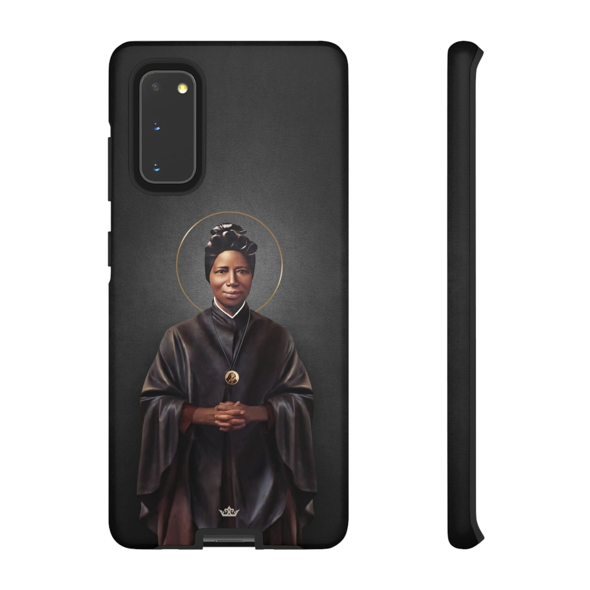 St. Josephine Bakhita Hard Phone Case (Dark)