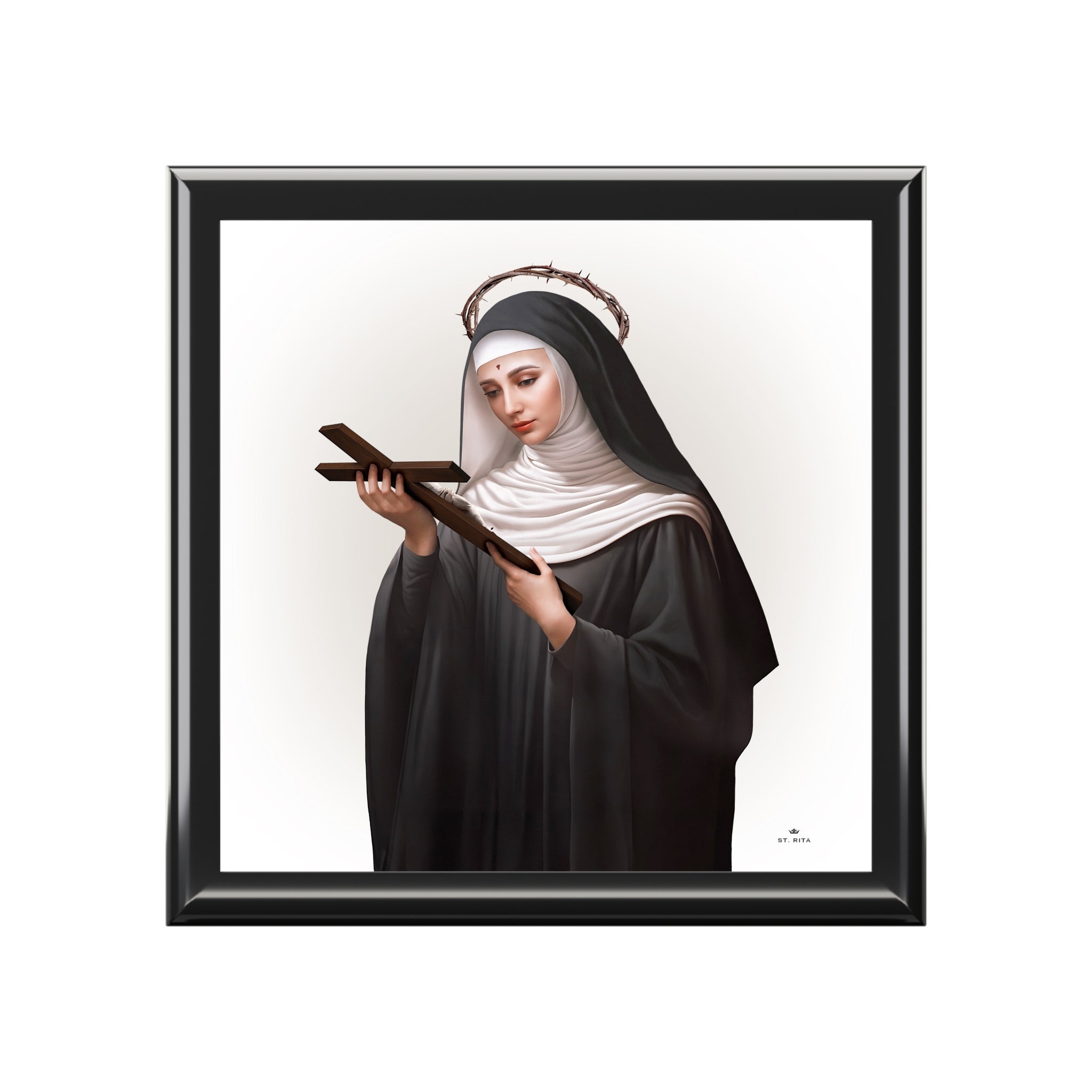 St. Rita of Cascia Keepsake Box