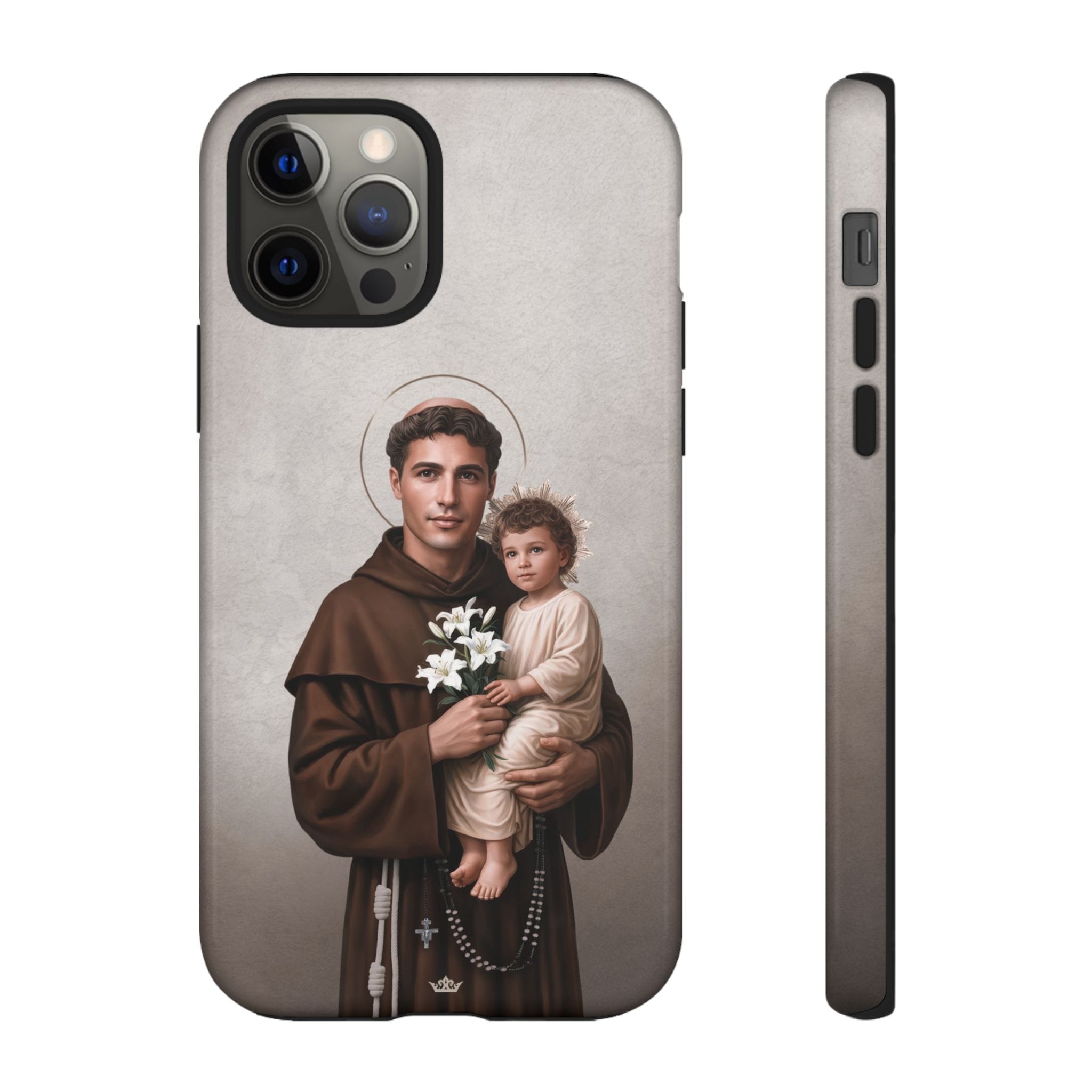 St. Anthony of Padua Hard Phone Case (Light) Copyright VENXARA