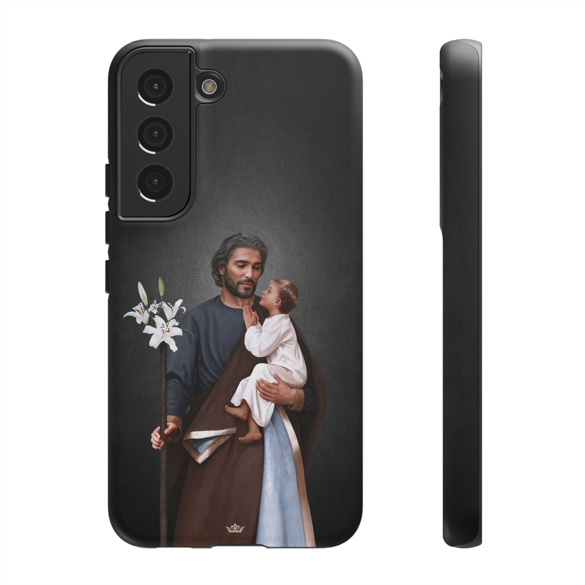 St. Joseph Hard Phone Case (Dark) Copyright VENXARA
