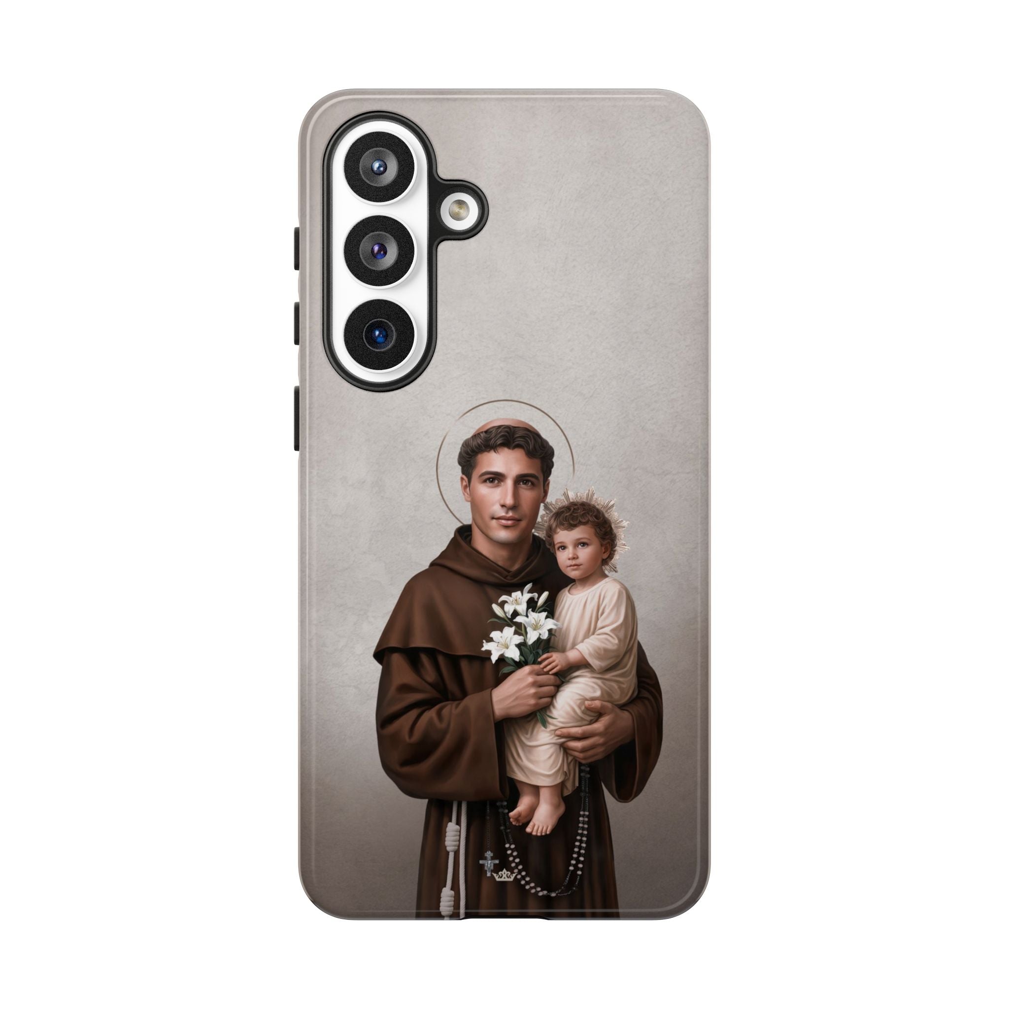 St. Anthony of Padua Hard Phone Case (Light) Copyright VENXARA