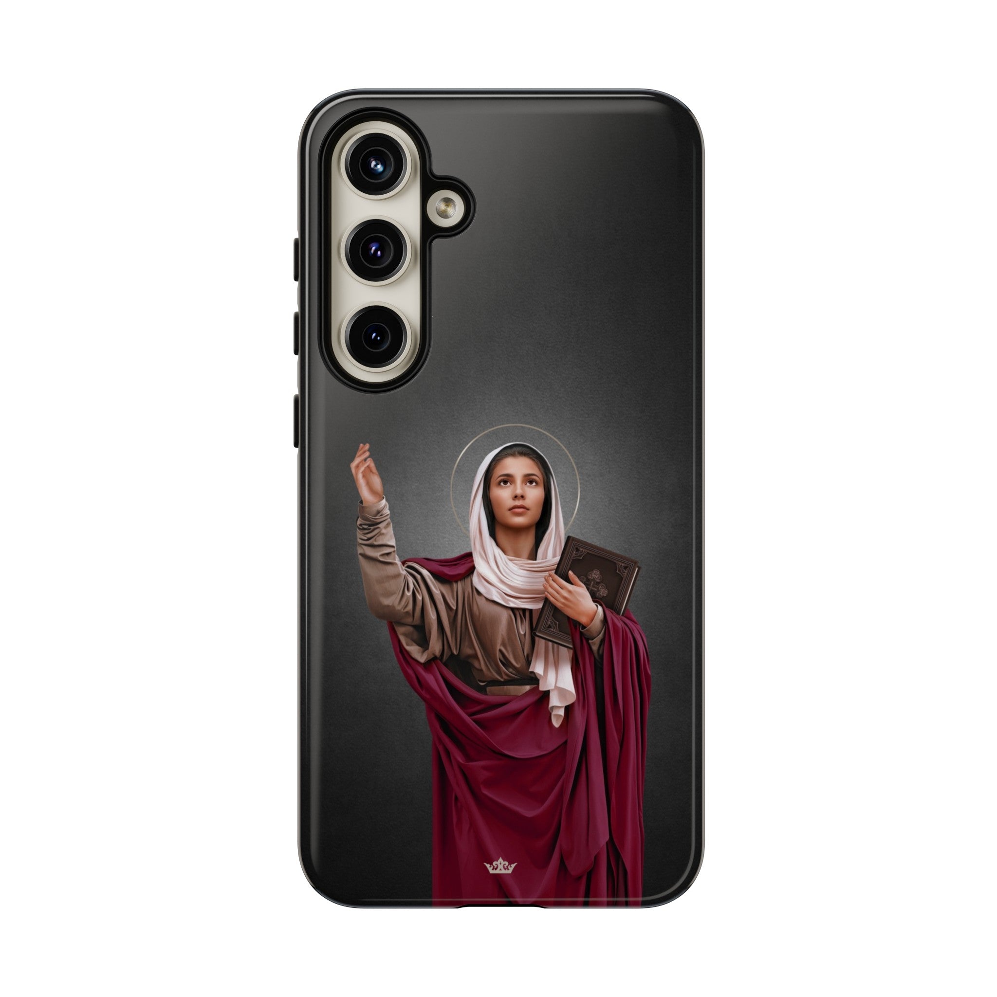 St. Monica Hard Phone Case (Dark)
