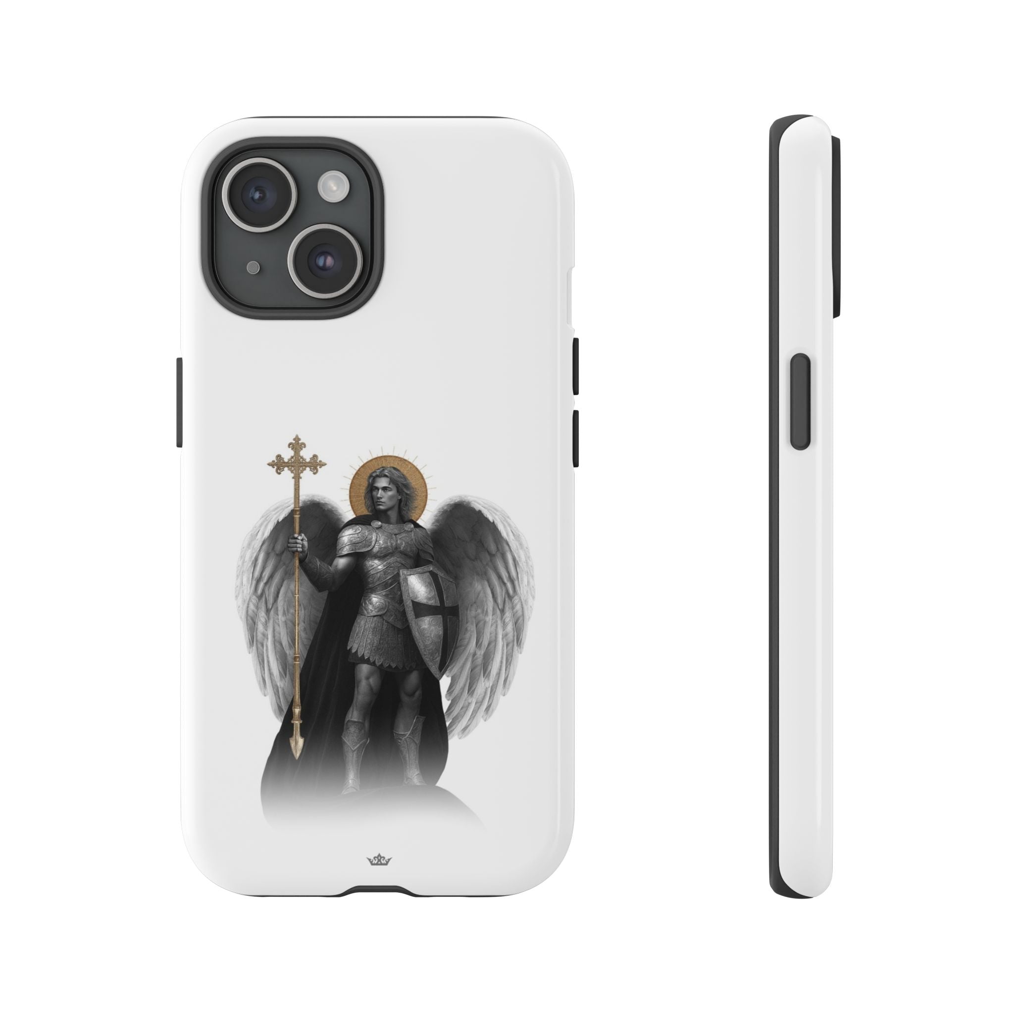St. Michael the Archangel Victorious Hard Phone Case (Lumiere)