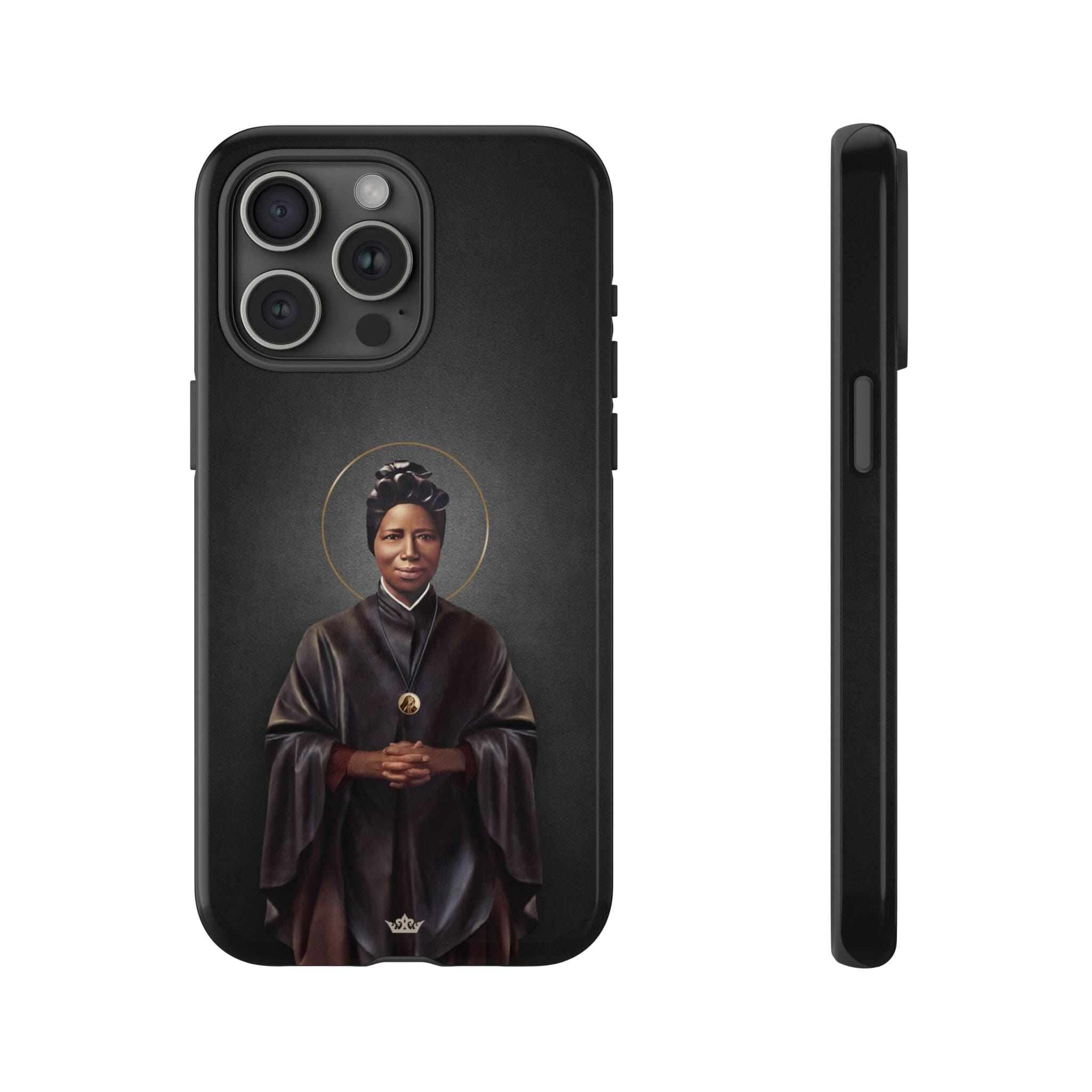 St. Josephine Bakhita Hard Phone Case (Dark)