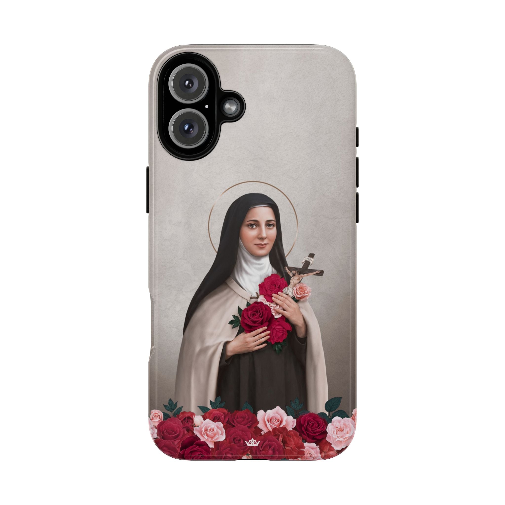 St. Therese of Lisieux Hard Phone Case (Light) Copyright VENXARA