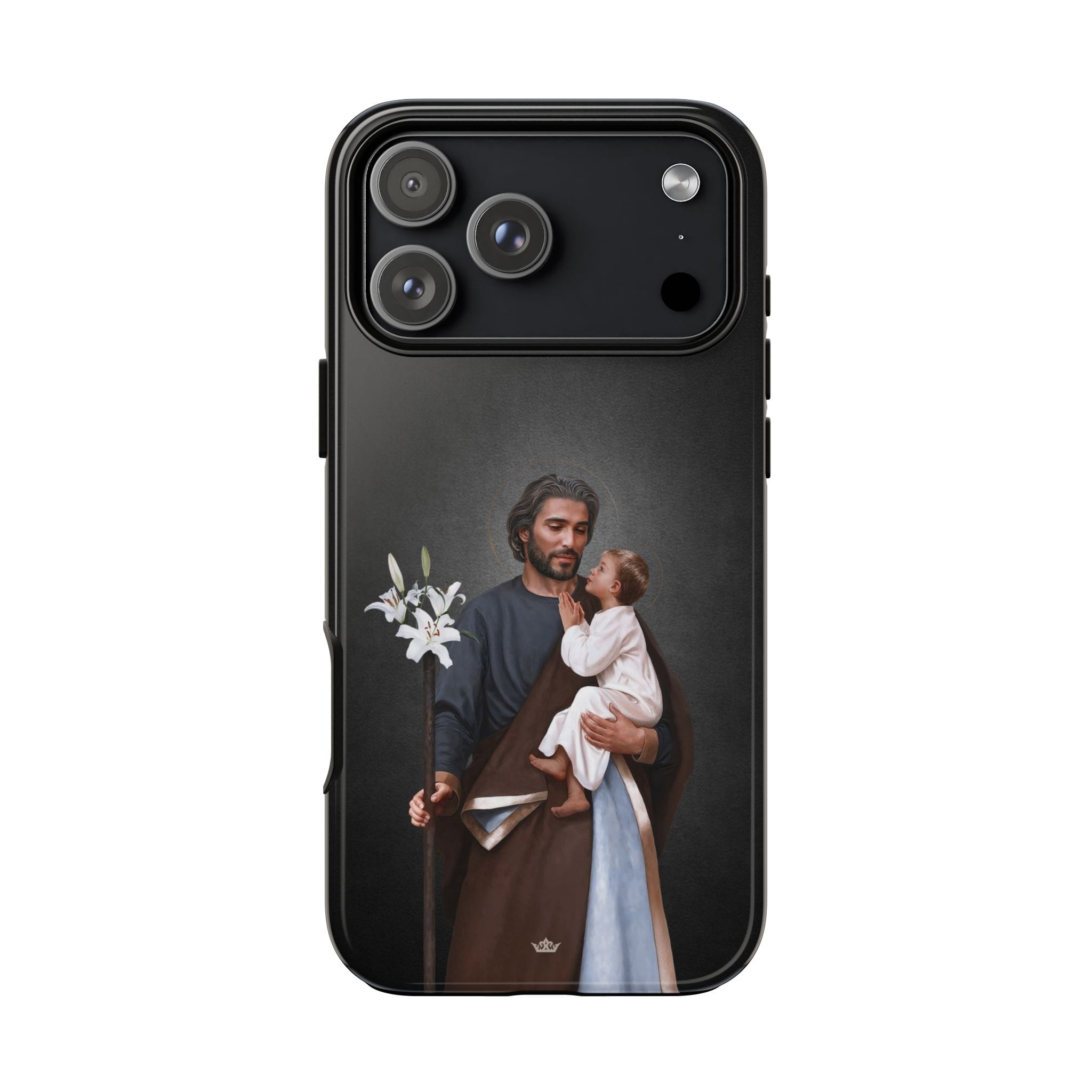 St. Joseph Hard Phone Case (Dark) Copyright VENXARA