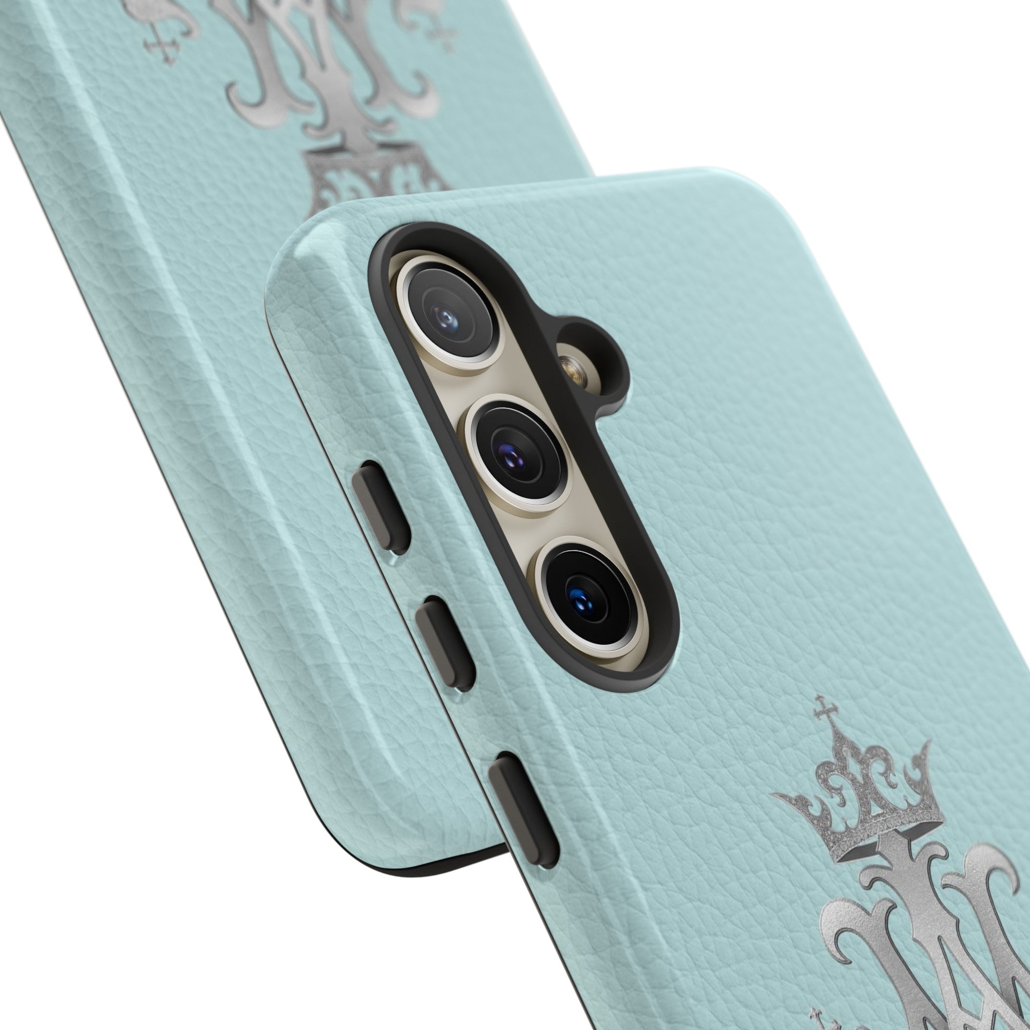 Ave Maria Hard Phone Case (Heavenly Blue)