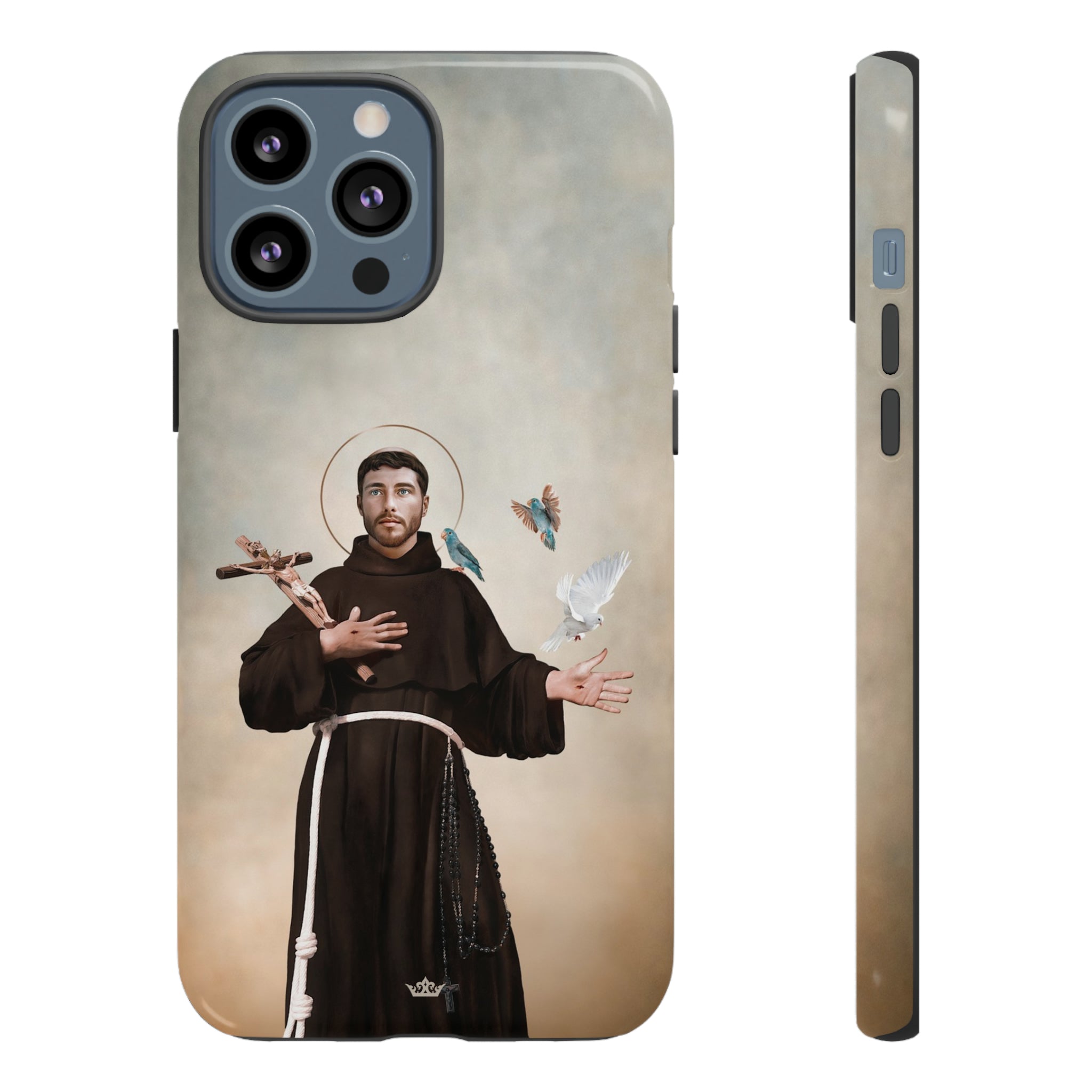 St. Francis of Assisi Hard Phone Case (Light)