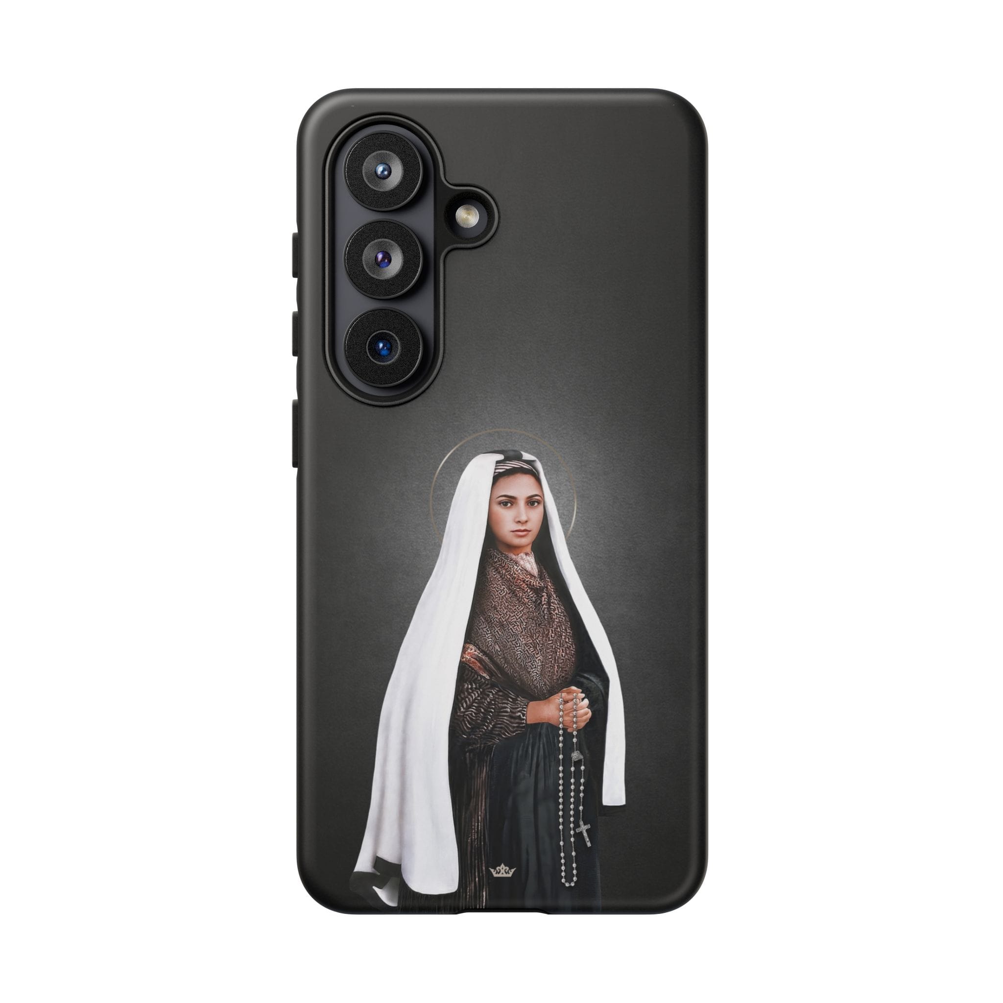 St. Bernadette Hard Phone Case (Dark) Copyright VENXARA