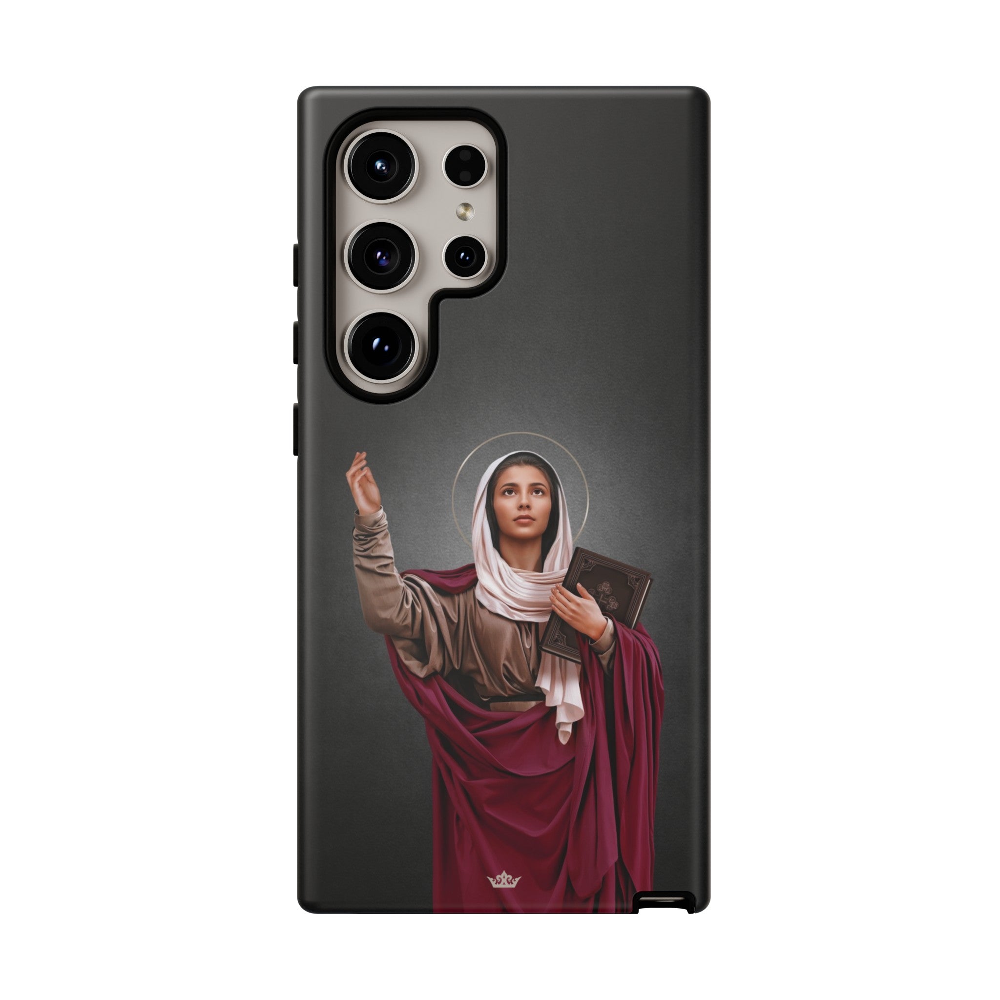 St. Monica Hard Phone Case (Dark)