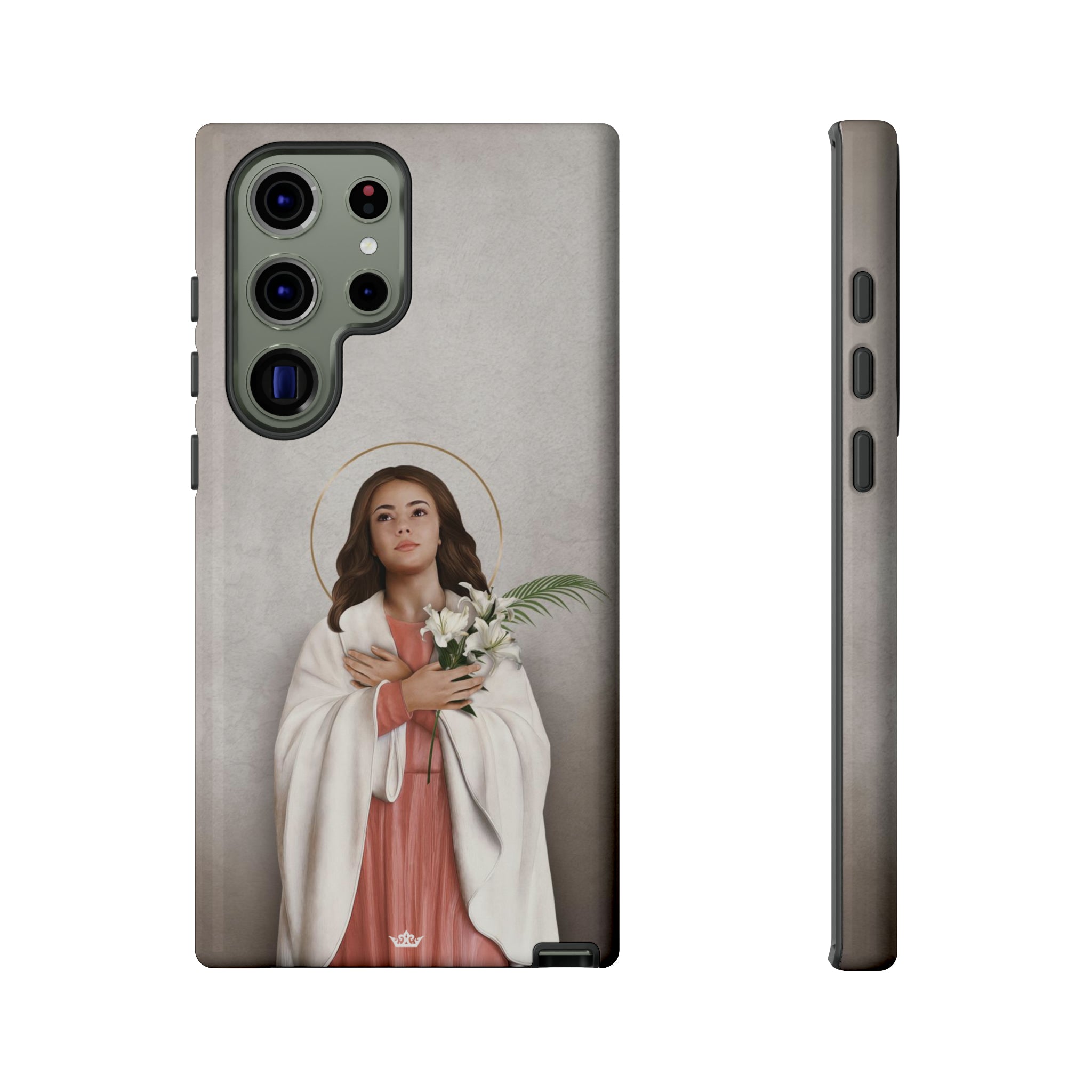 St. Maria Goretti Hard Phone Case (Light)