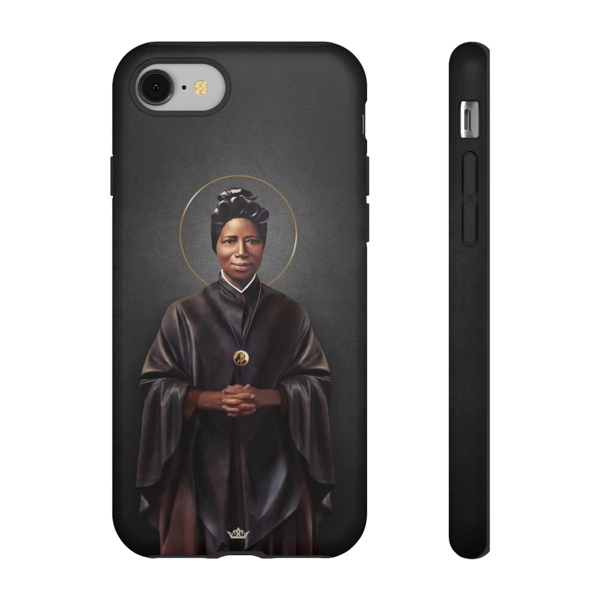 St. Josephine Bakhita Hard Phone Case (Dark)