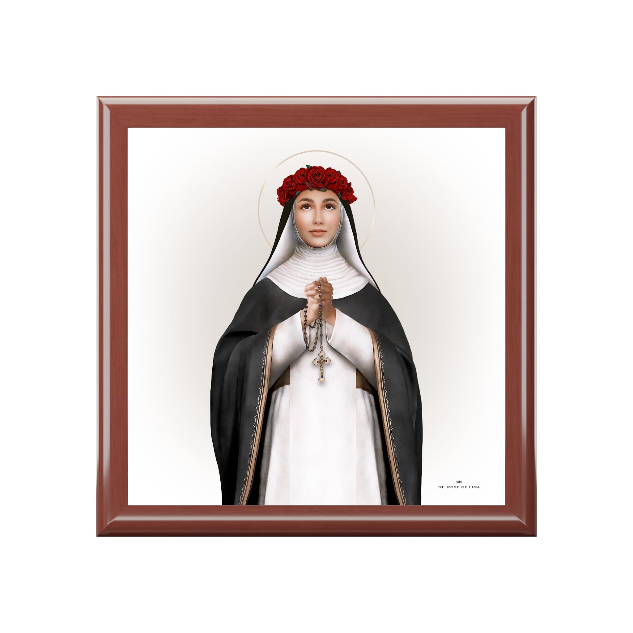 St. Rose of Lima Keepsake Box Copyright VENXARA