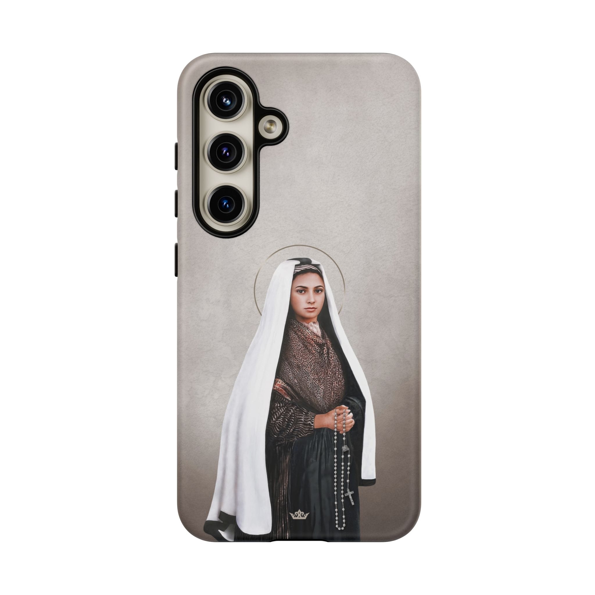 St. Bernadette Hard Phone Case (Light) Copyright VENXARA