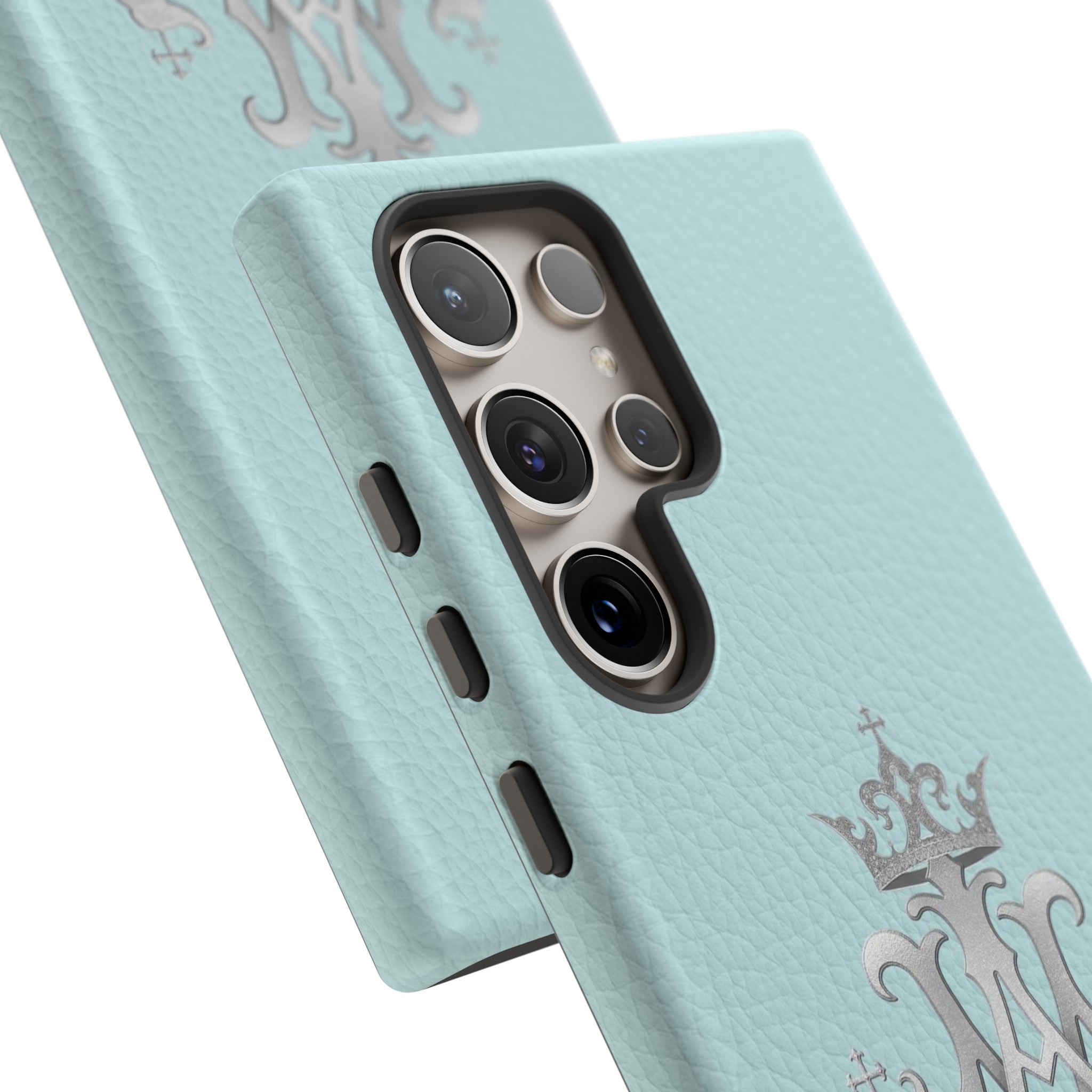 Ave Maria Hard Phone Case (Heavenly Blue)