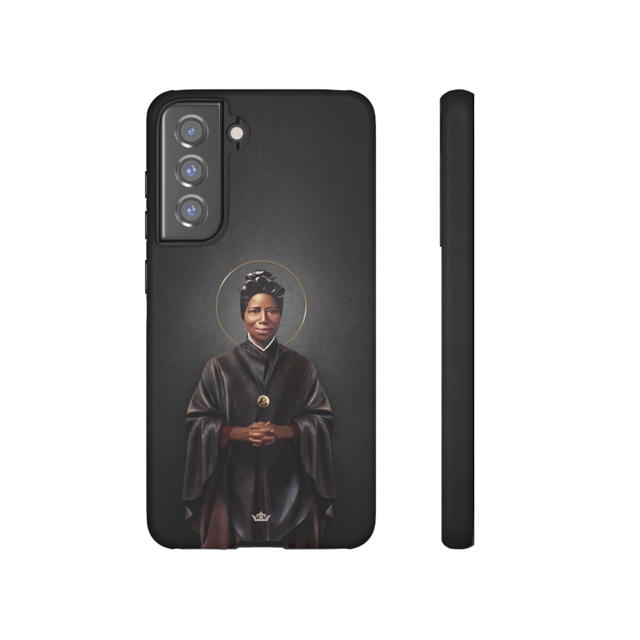 St. Josephine Bakhita Hard Phone Case (Dark)