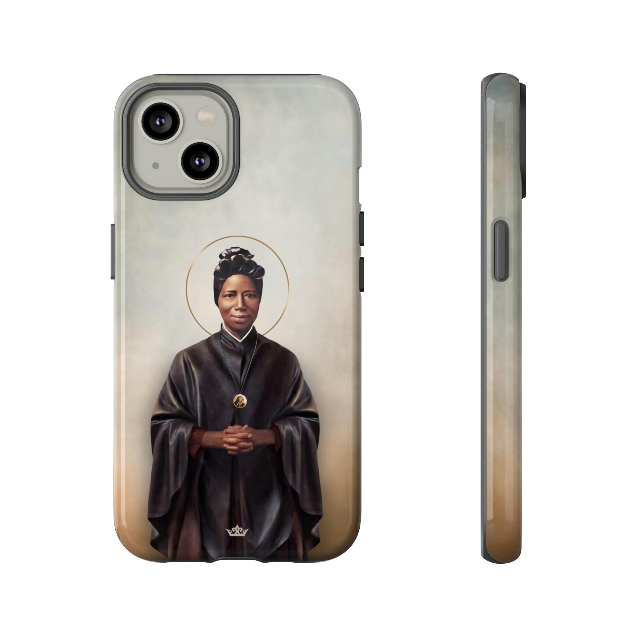 St. Josephine Bakhita Hard Phone Case (Light)