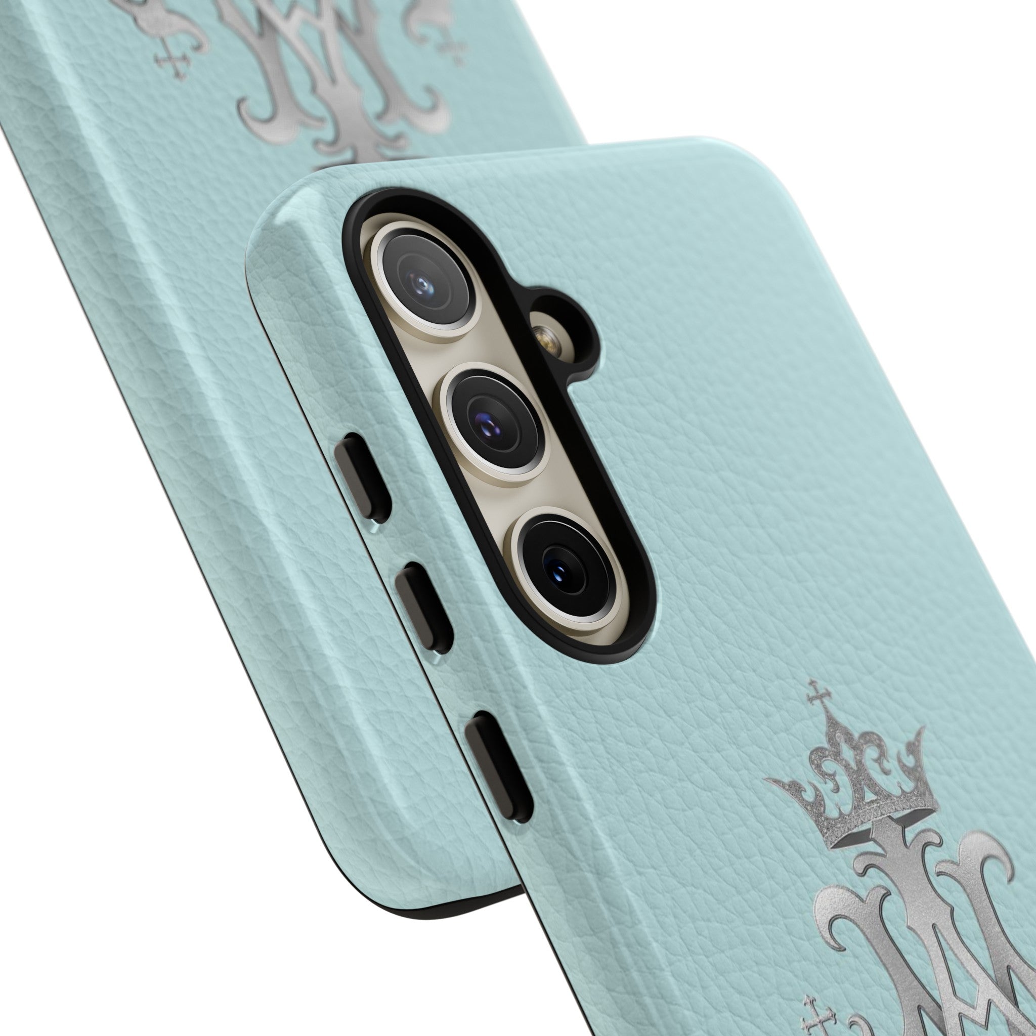 Ave Maria Hard Phone Case (Heavenly Blue)
