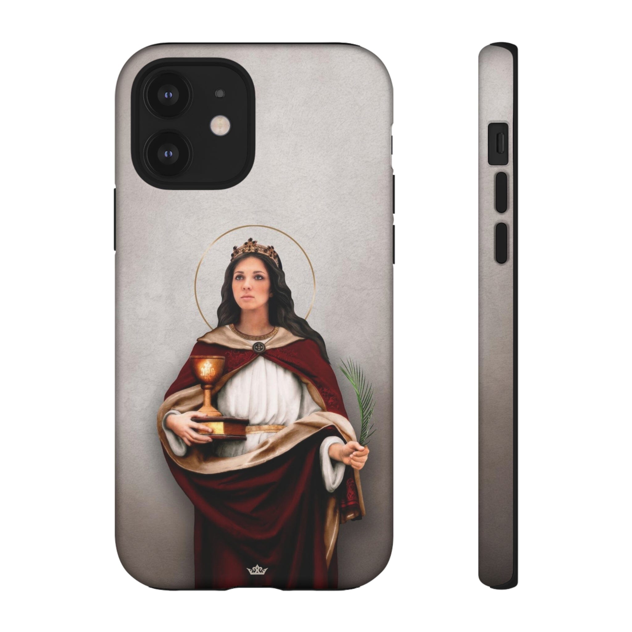 St. Barbara Hard Phone Case (Light)
