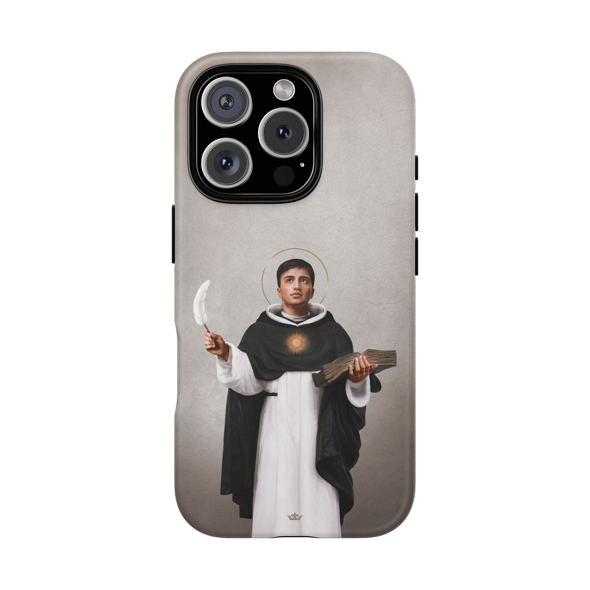 St. Thomas Aquinas Hard Phone Case (Light)