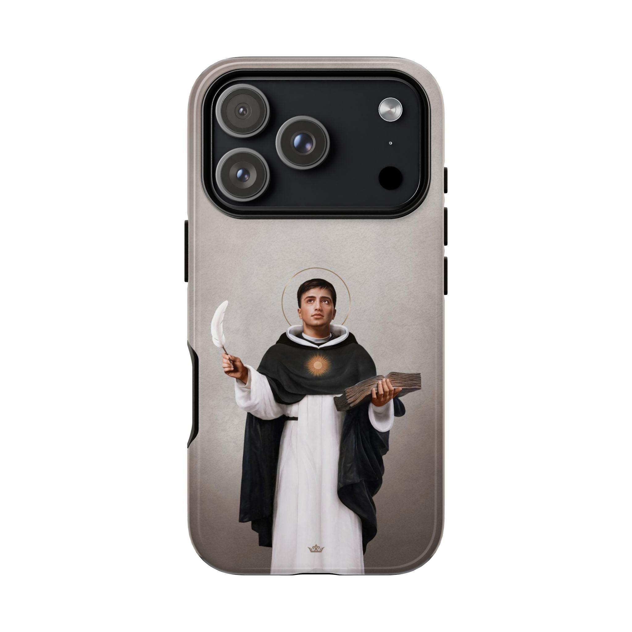 St. Thomas Aquinas Hard Phone Case (Light)