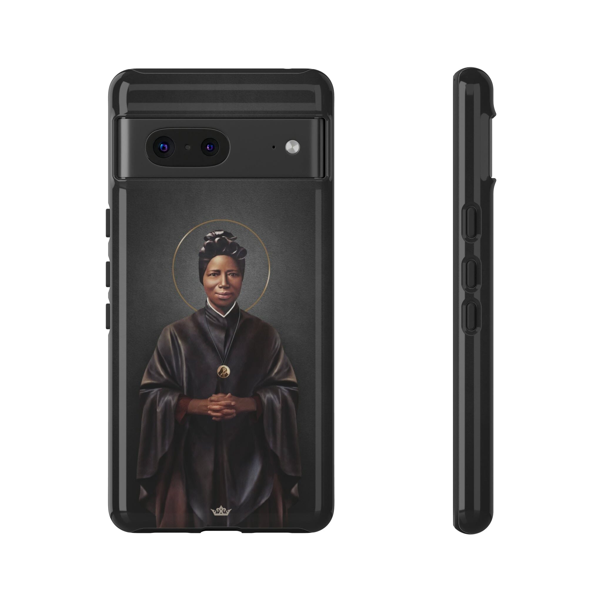 St. Josephine Bakhita Hard Phone Case (Dark)