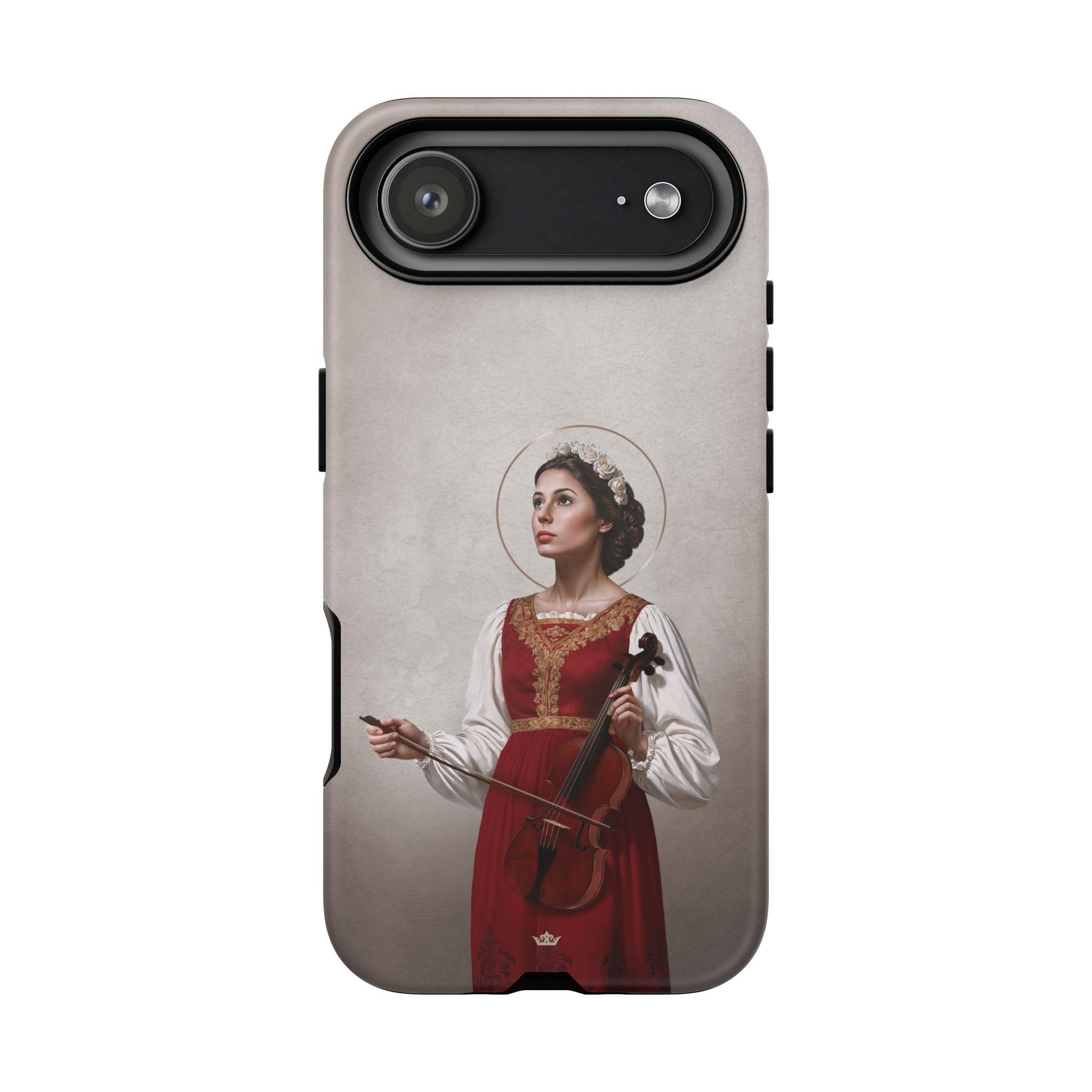 St. Cecilia Hard Phone Case (Light) Copyright VENXARA