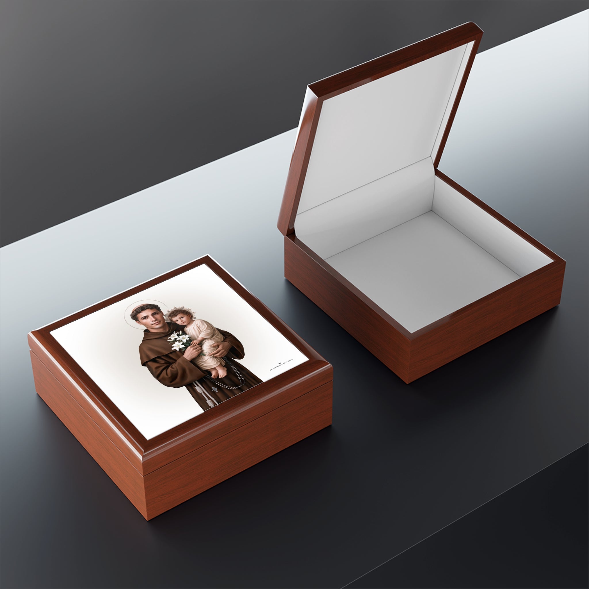 St. Anthony of Padua Keepsake Box