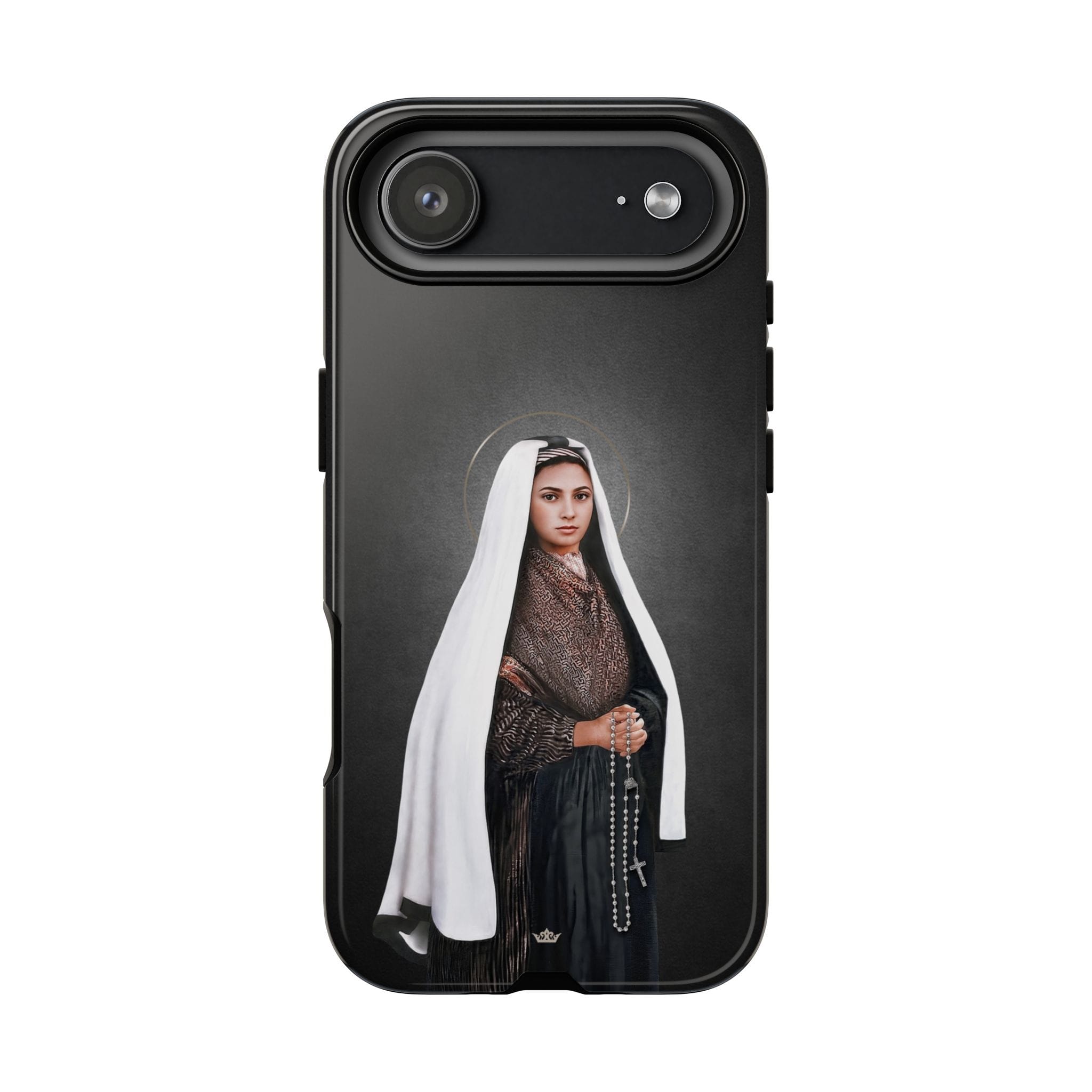 St. Bernadette Hard Phone Case (Dark) Copyright VENXARA